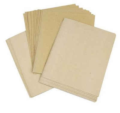 Creotime Lineal Schleifpapier Sandpapier, Sortiment, 30 Bl. sort.