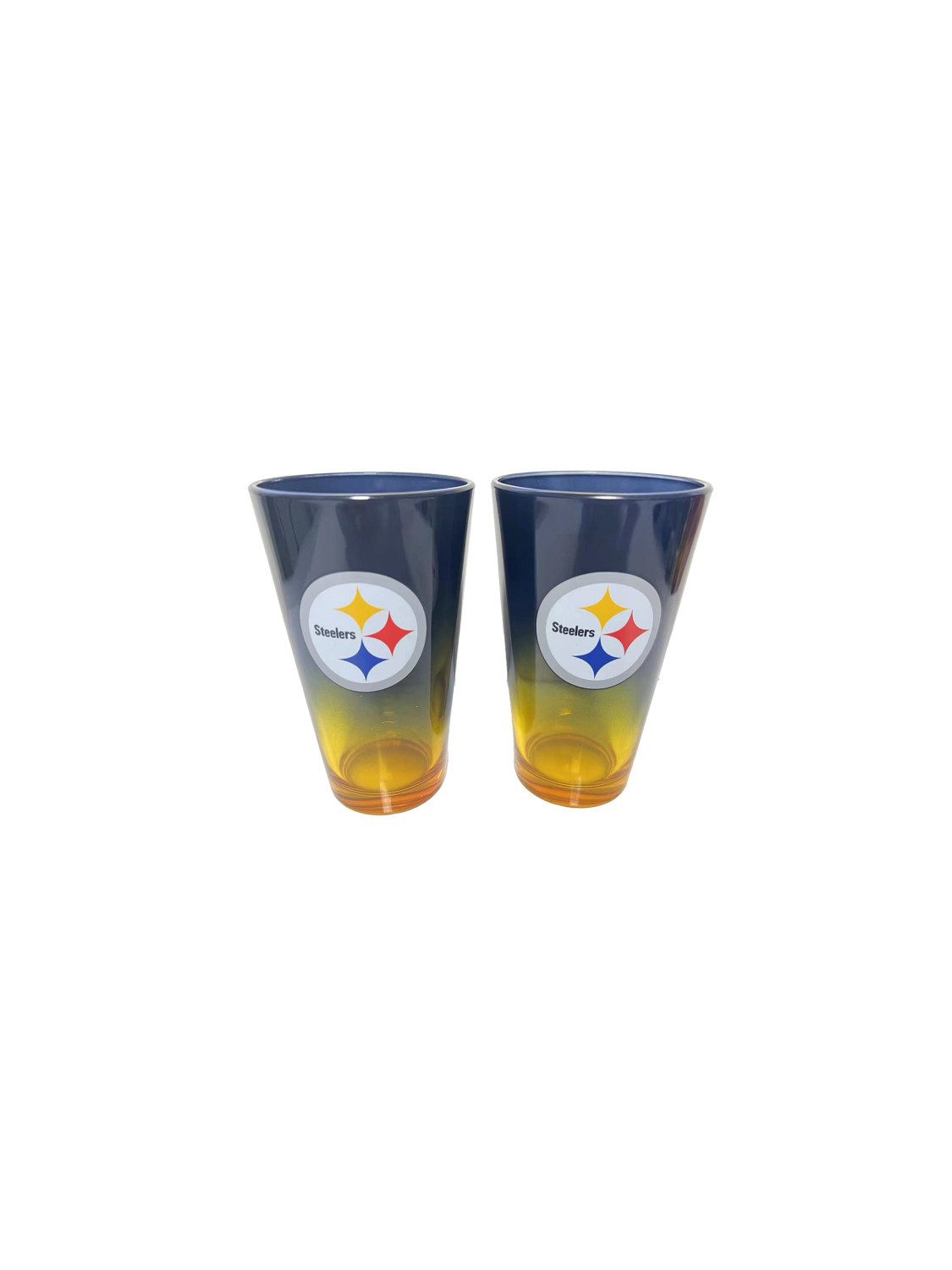 Pittsburgh Steelers Glas Pittsburgh Steelers Pint Glass 2er-Set, Glas