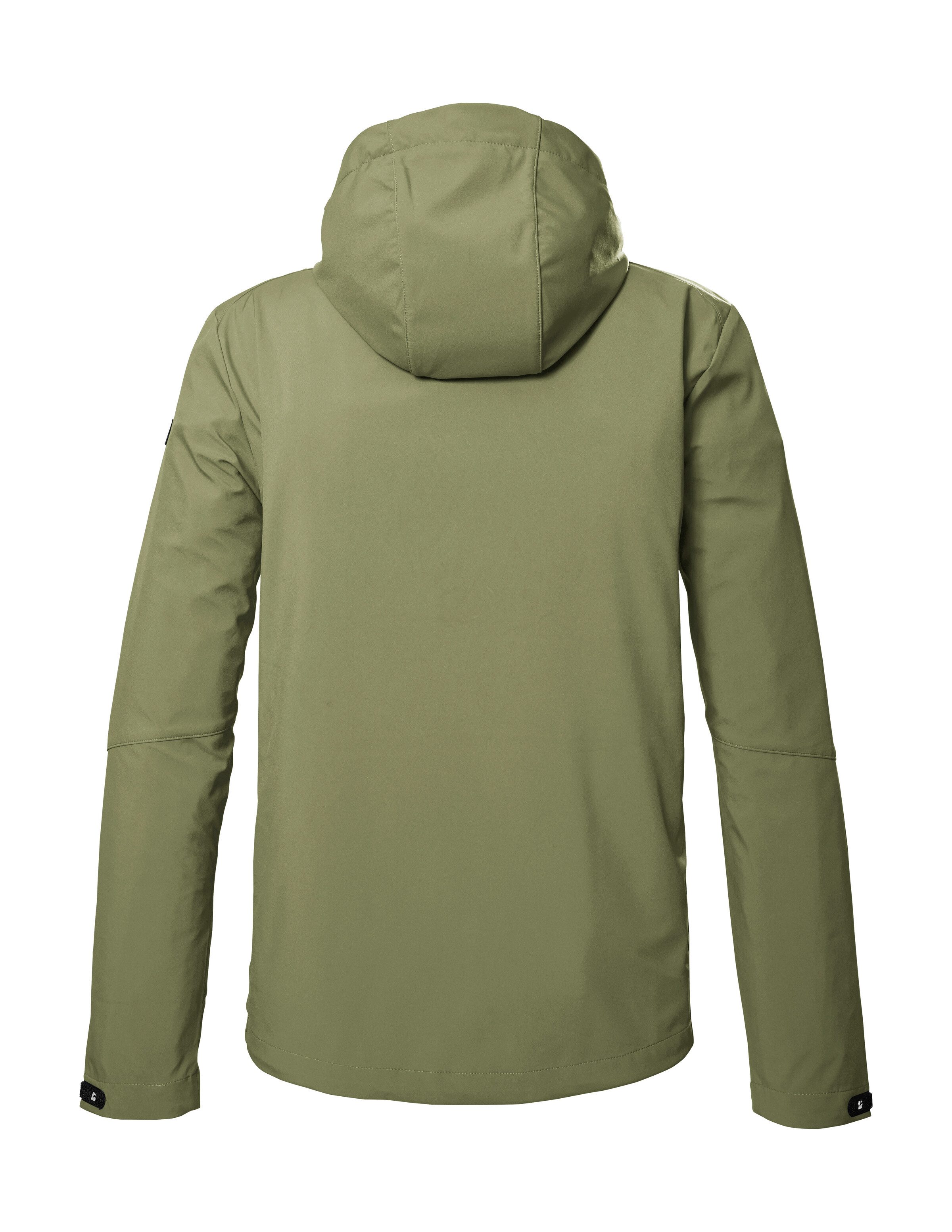 Killtec Softshelljacke KOS 259 MN SFTSHLL JCKT Wasserabweisende Softshelljacke mit verstellbarer Kapuze