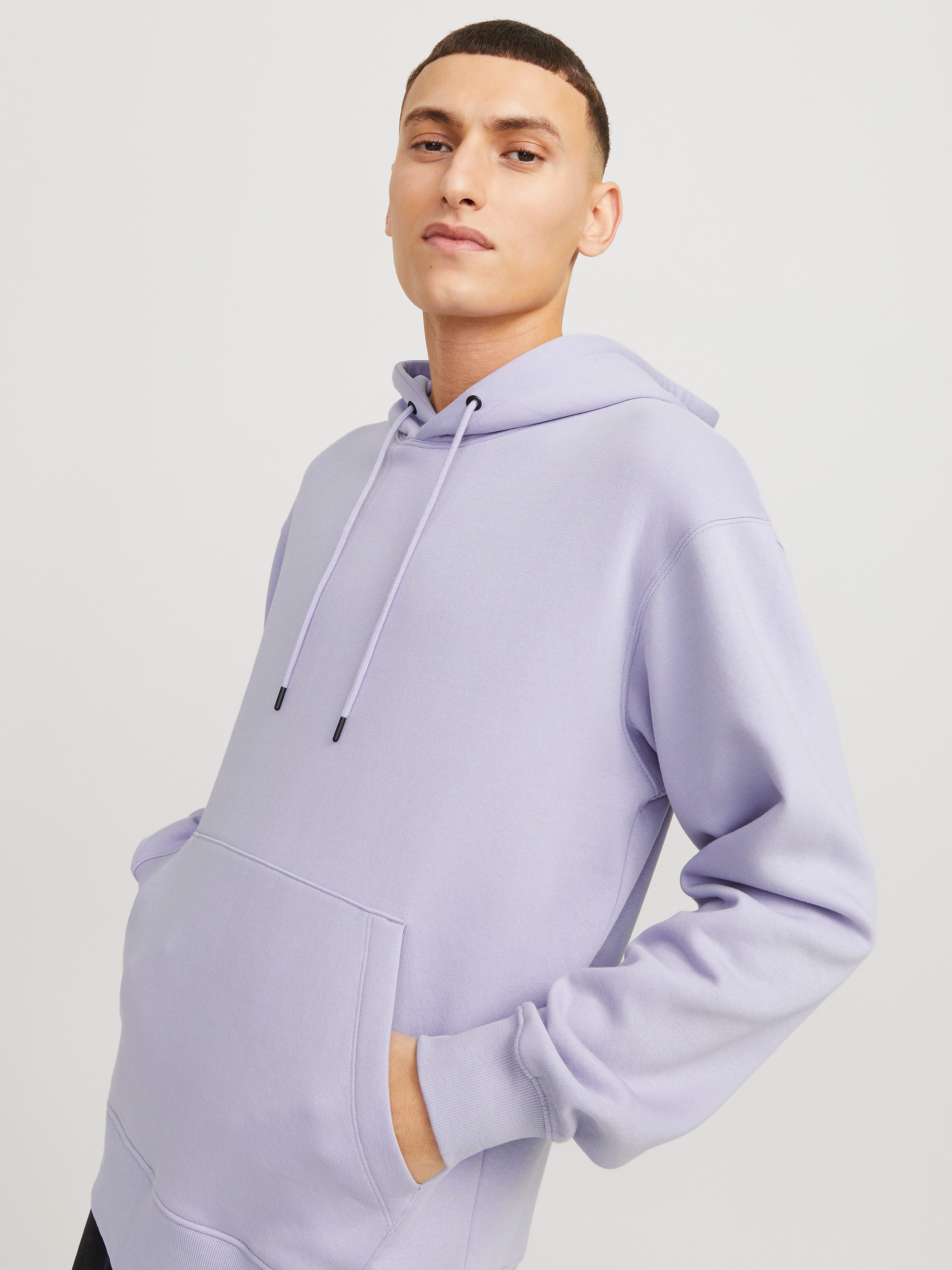 Jack & Jones Kapuzensweatshirt JJESTAR BASIC SWEAT HOOD NOOS mit Rippbündch günstig online kaufen