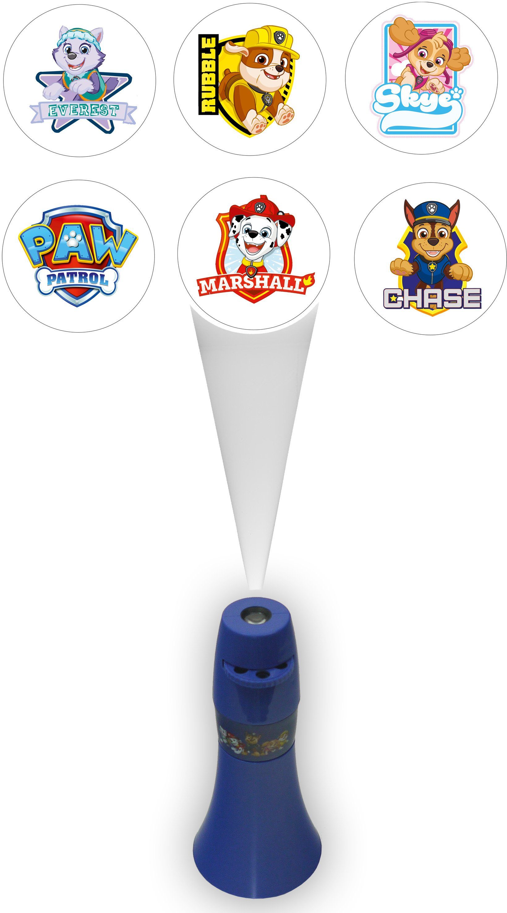 LED 1 integriert, Stecker-Nachtlicht, fest LED 1 Paw Patrol, Set x (1 niermann Patrol Taschenprojektor) Paw x Nachtlicht