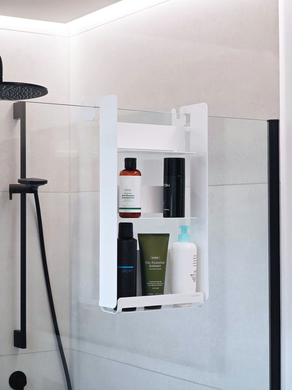 Radius Duschregal Radius Design Duschablage PURORAGGIO Hängeregal Ohne bohr günstig online kaufen