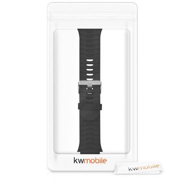 kwmobile Uhrenarmband Armband für Garmin Forerunner 920XT, Ersatzarmband Fitnesstracker - Fitness Band Silikon