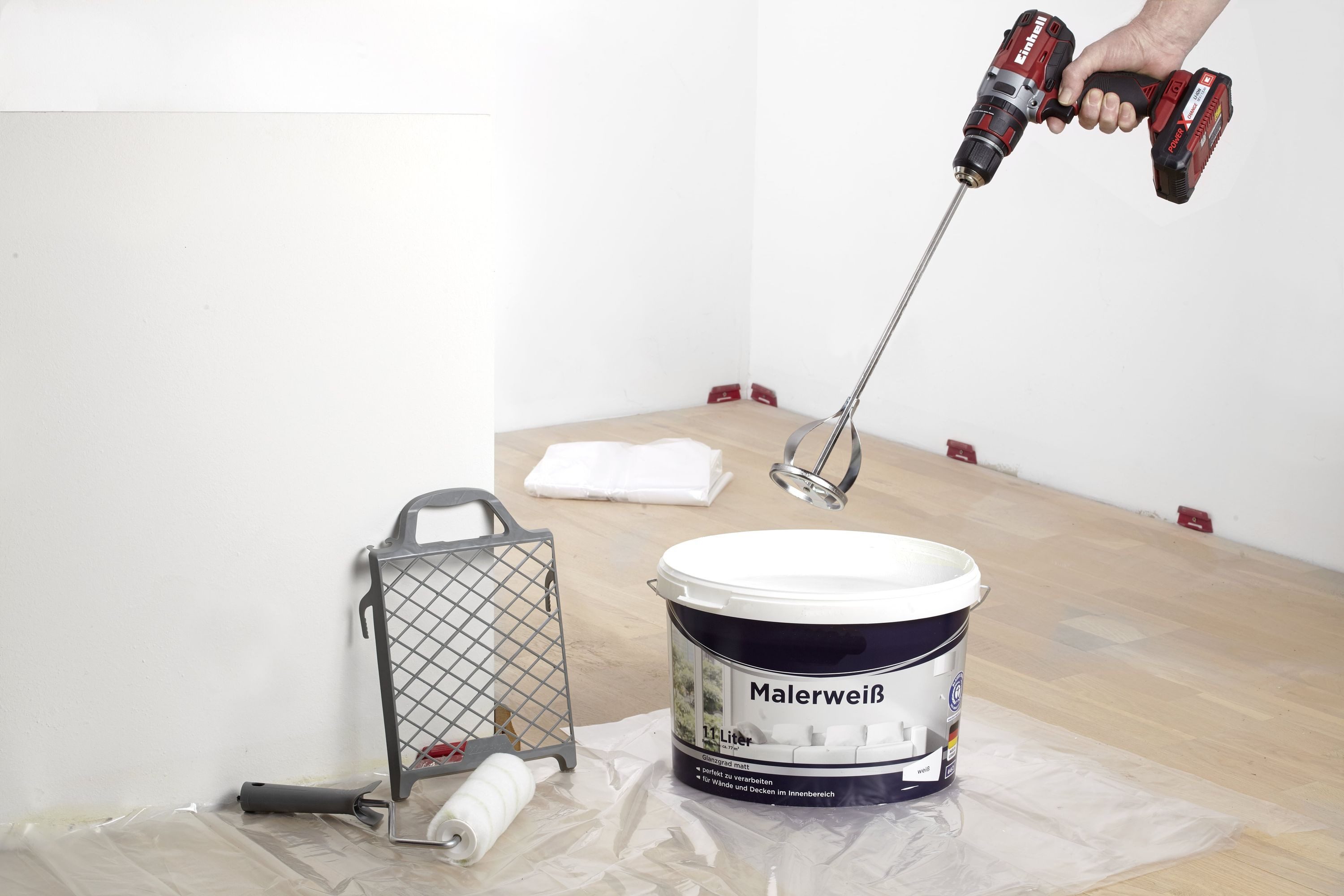 kwb Werkzeugset 3-teiliger Farbquirl-Set für Lacke und Farben, bunt, 3-teil günstig online kaufen