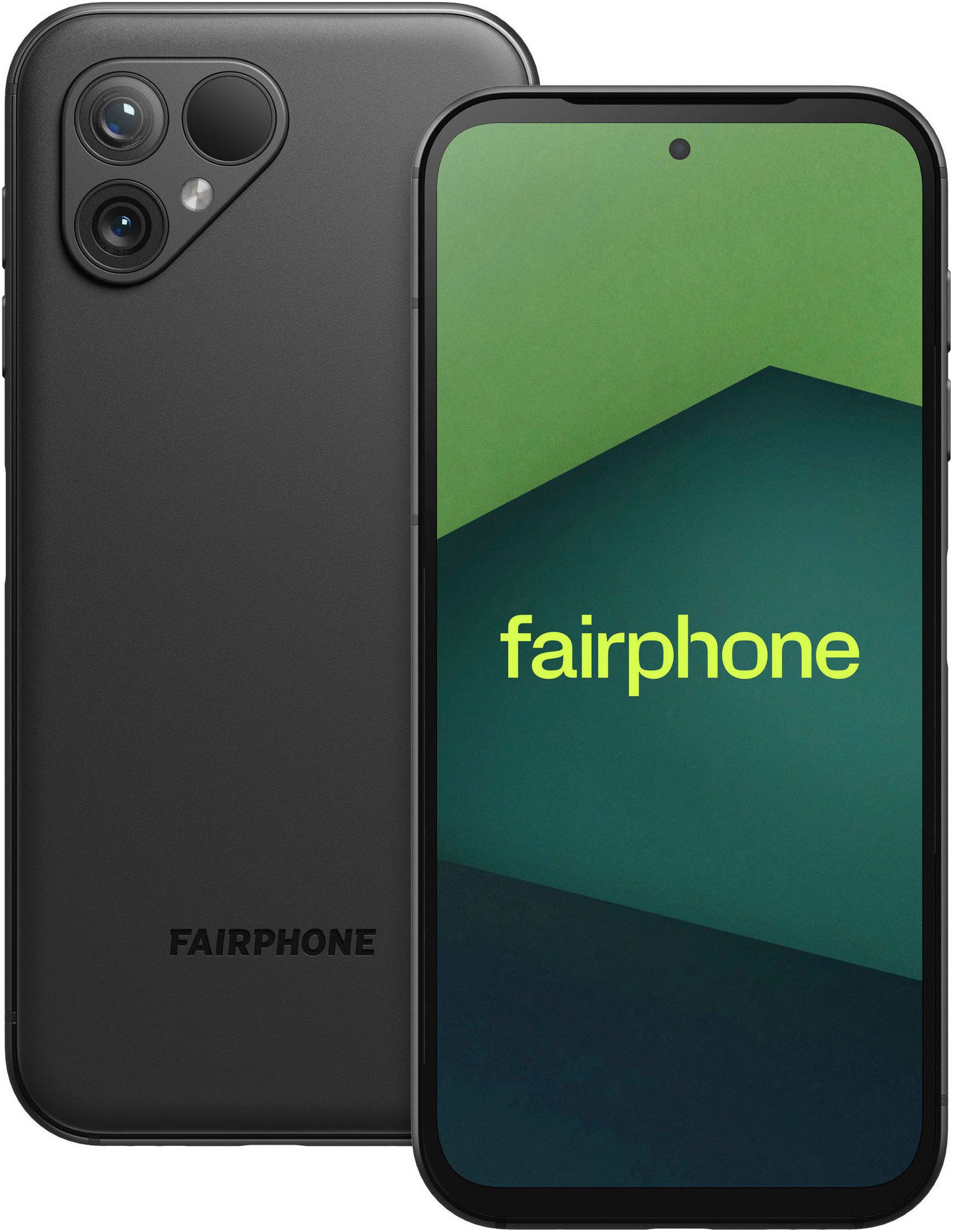 Fairphone Das Fairphone (Gen. 5) Smartphone (16,4 cm/6,46 Zoll, 256 GB Speicherplatz, 50 MP Kamera)