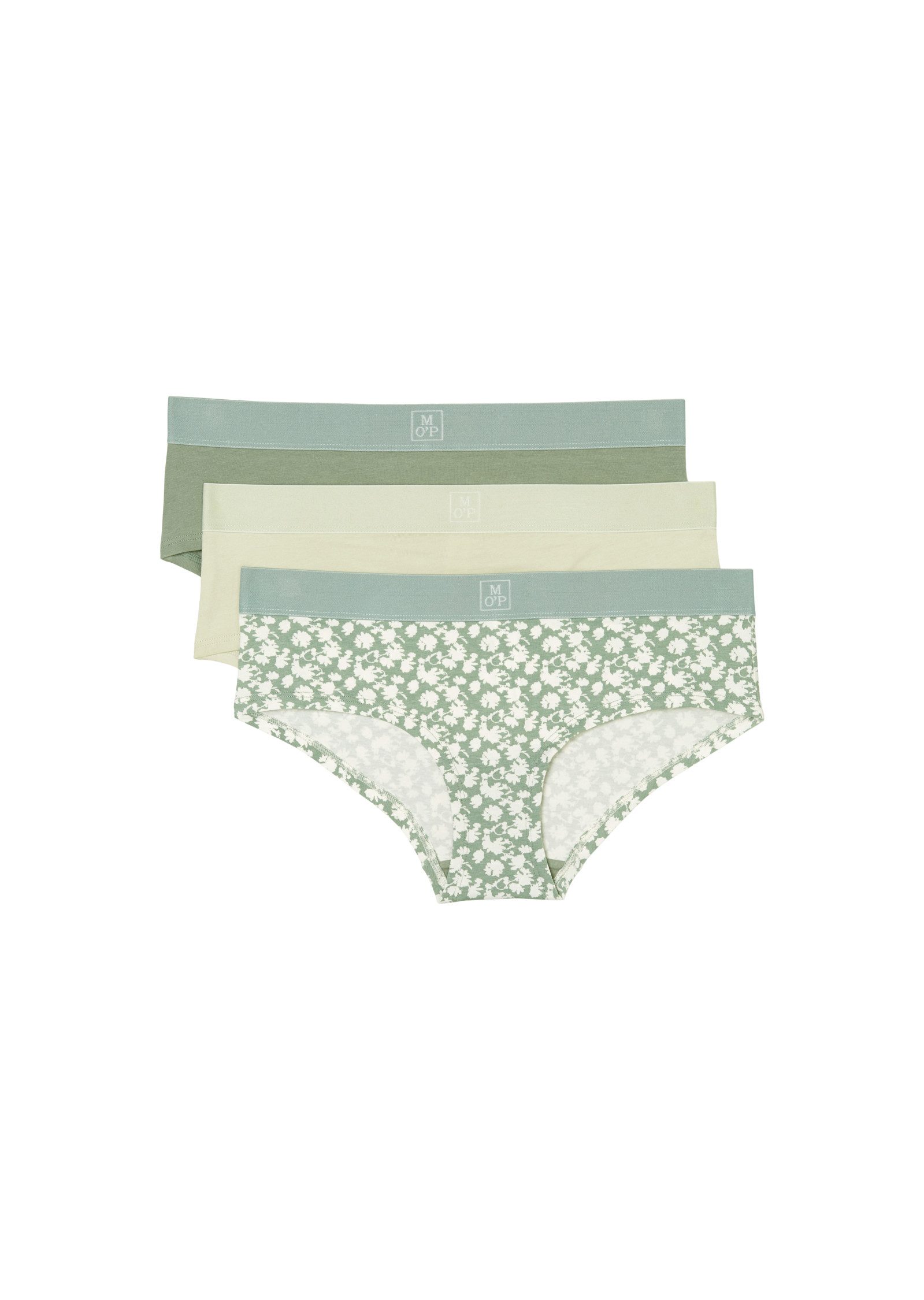 Marc O'Polo Panty Essentials (3er Pack) mit verschiedenen Farbkombinationen