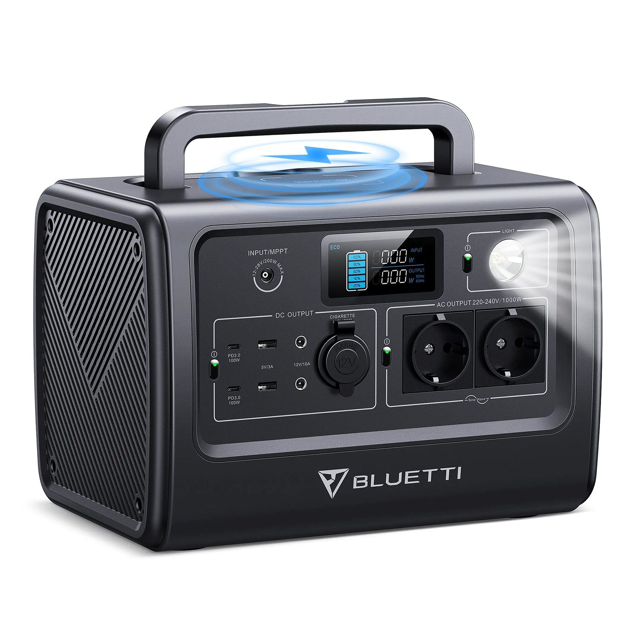 Stromerzeuger EB70 716Wh/1000W Solar Generator