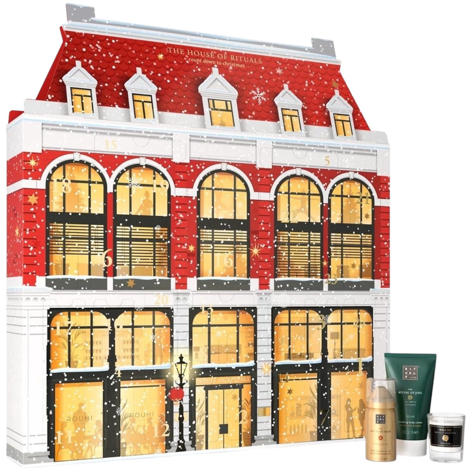 Rituals Adventskalender THE RITUAL OF ADVENT 2D Beauty & Kosmetik Luxus Adventskalender, Limitierter und exklusiver Luxus-Adventskalender von RITUALS