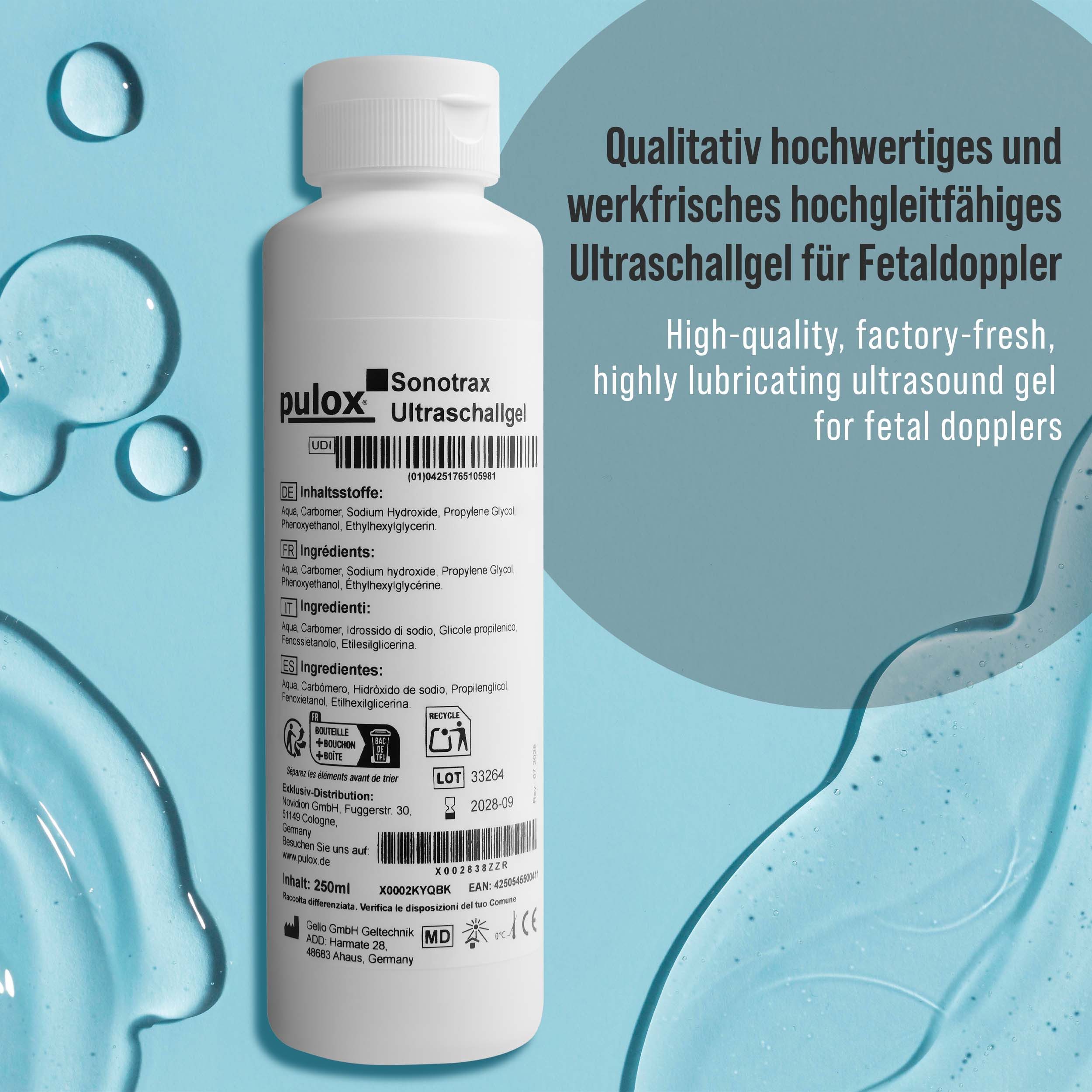 pulox Babyphone Sonotrax - Ultraschallgel, 1-tlg. – Bild 4 von 5