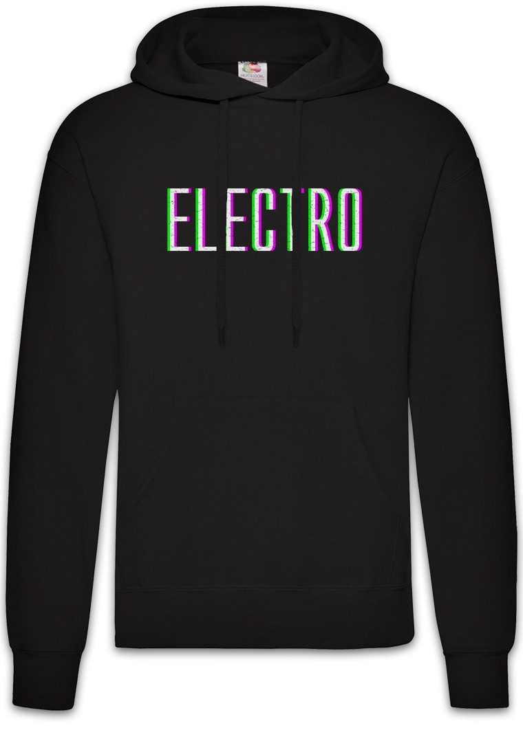 Hoodie Electro Glitch Herren Hoodie Synthesizer Electro Techno LFO Musik