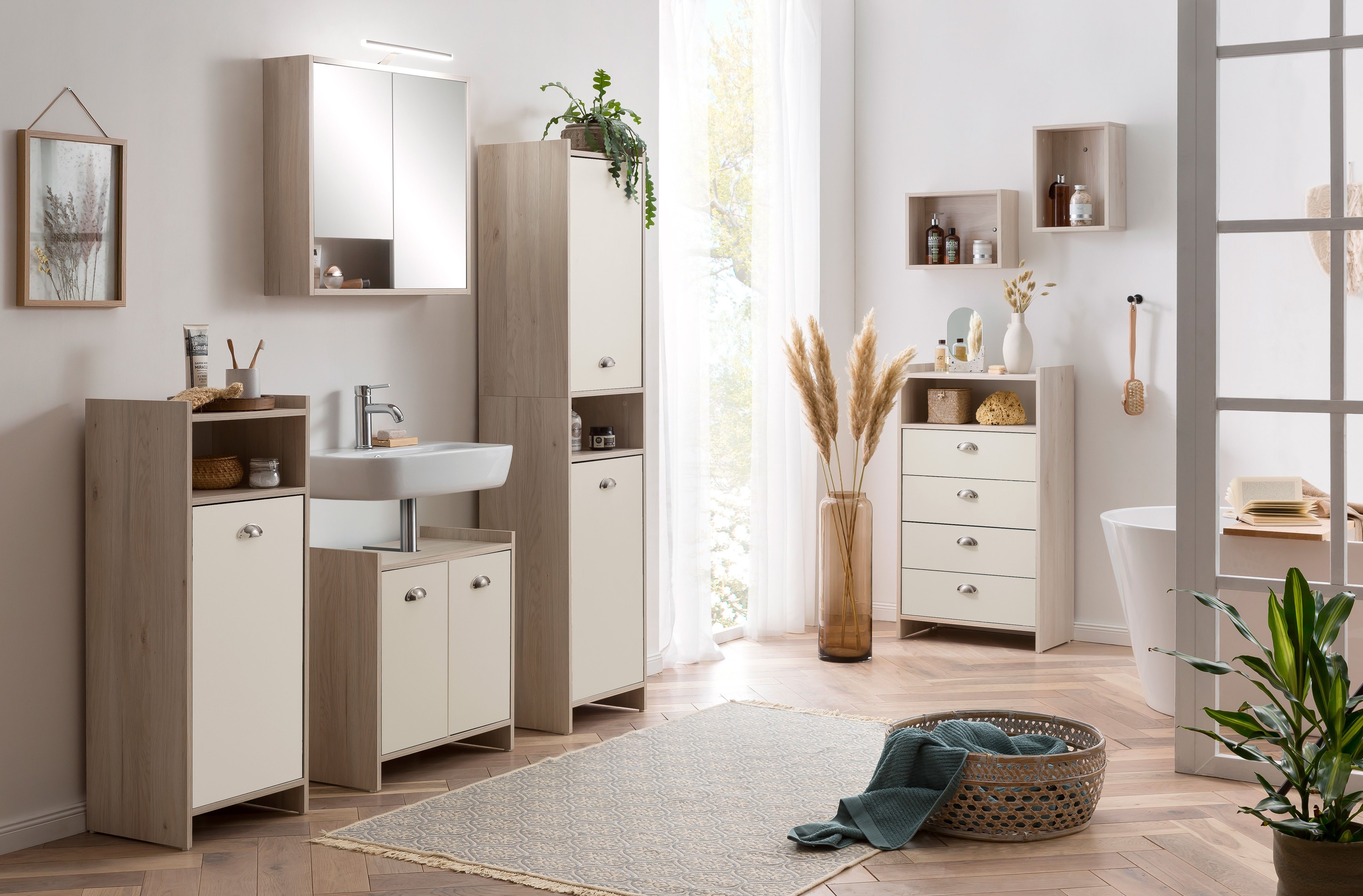 Schildmeyer Badregal Lindholm, Solide Verarbeitung - Dieses Produkt ist in Deutschland gefertigt