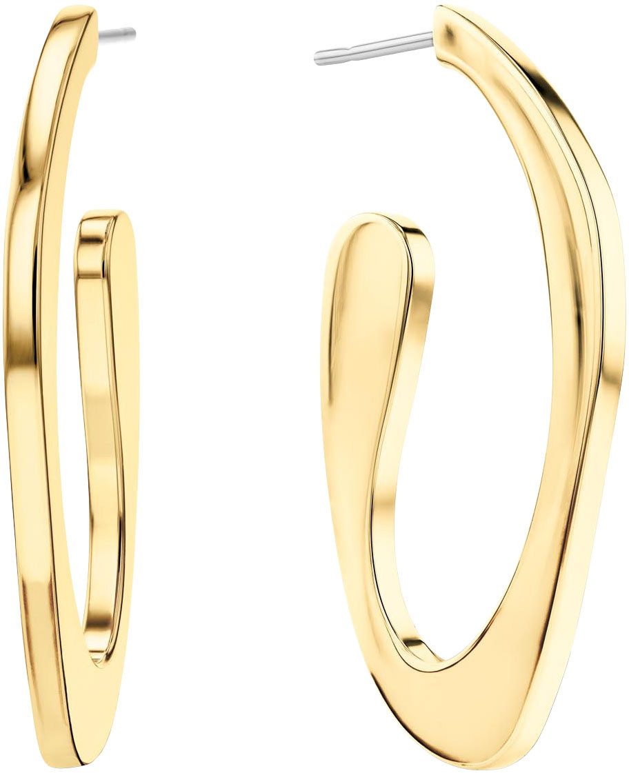 Calvin Klein Paar Серьги-кольца HARMONIOUS CONNECTION, 35000688, 35000689, mit Glasstein
