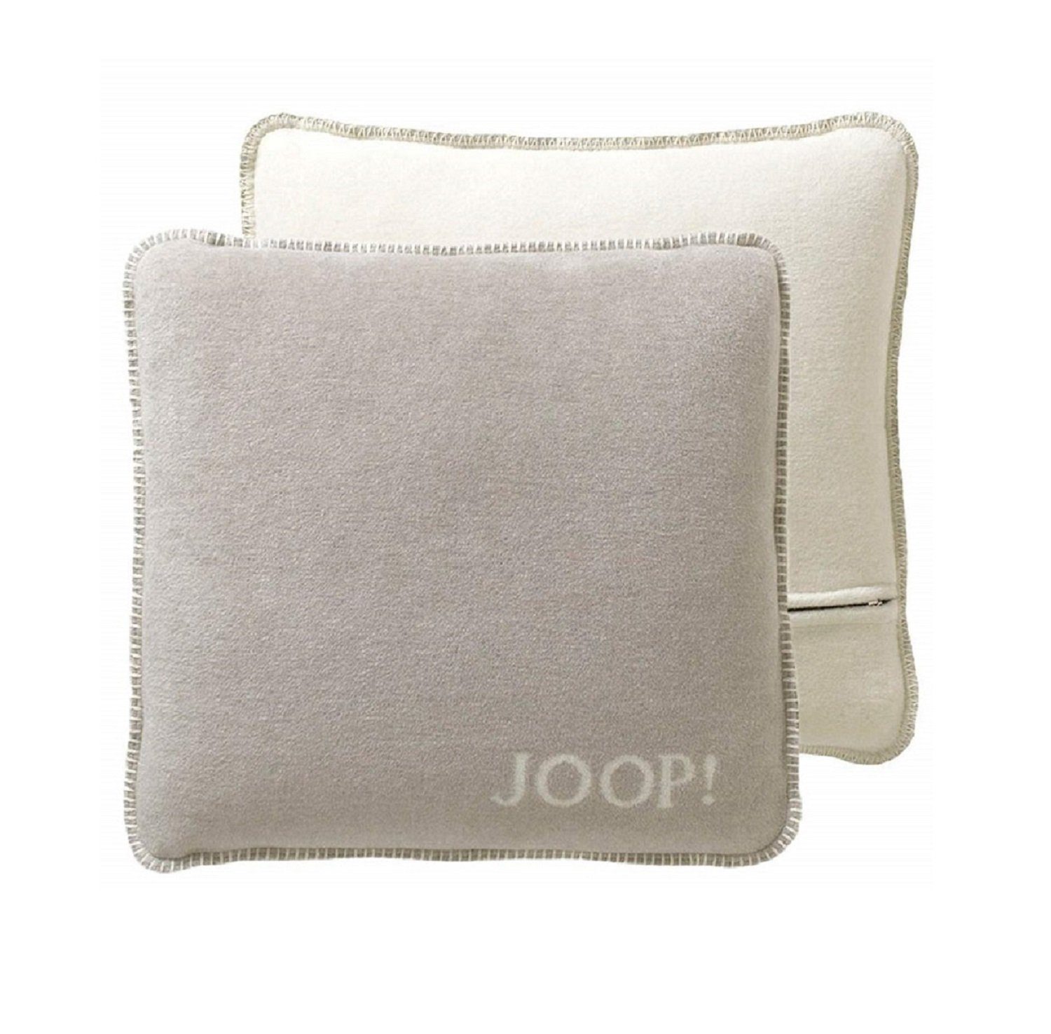 JOOP! Dekokissen Kissenhülle UNI Doubleface 50x50 günstig online kaufen