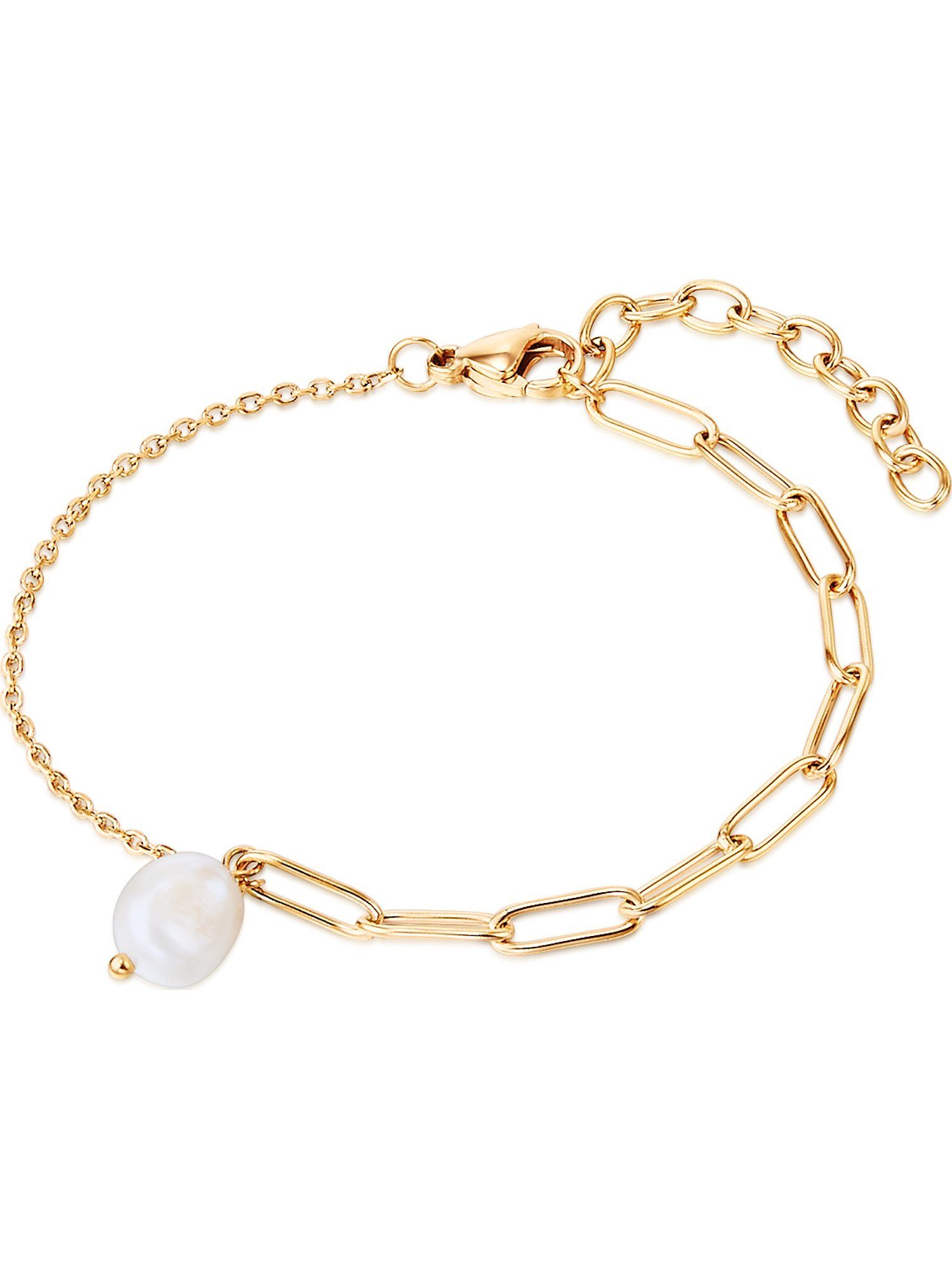 Armband, Valero gold klassisch Pearls