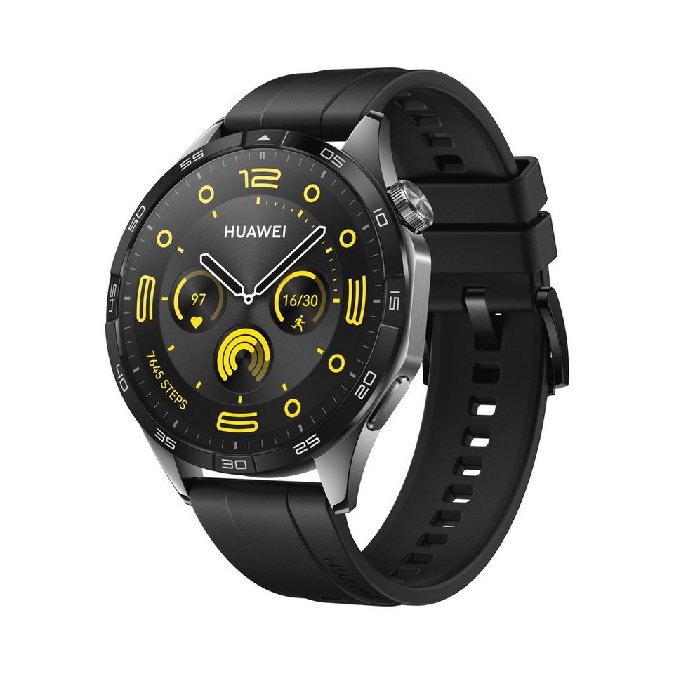 Huawei Watch GT4 Smartwatch HUAWEI (3,63 Die 46mm auch mit 4 WATCH mit cm/1,43 Android ist iOS Zoll), GT sowohl als