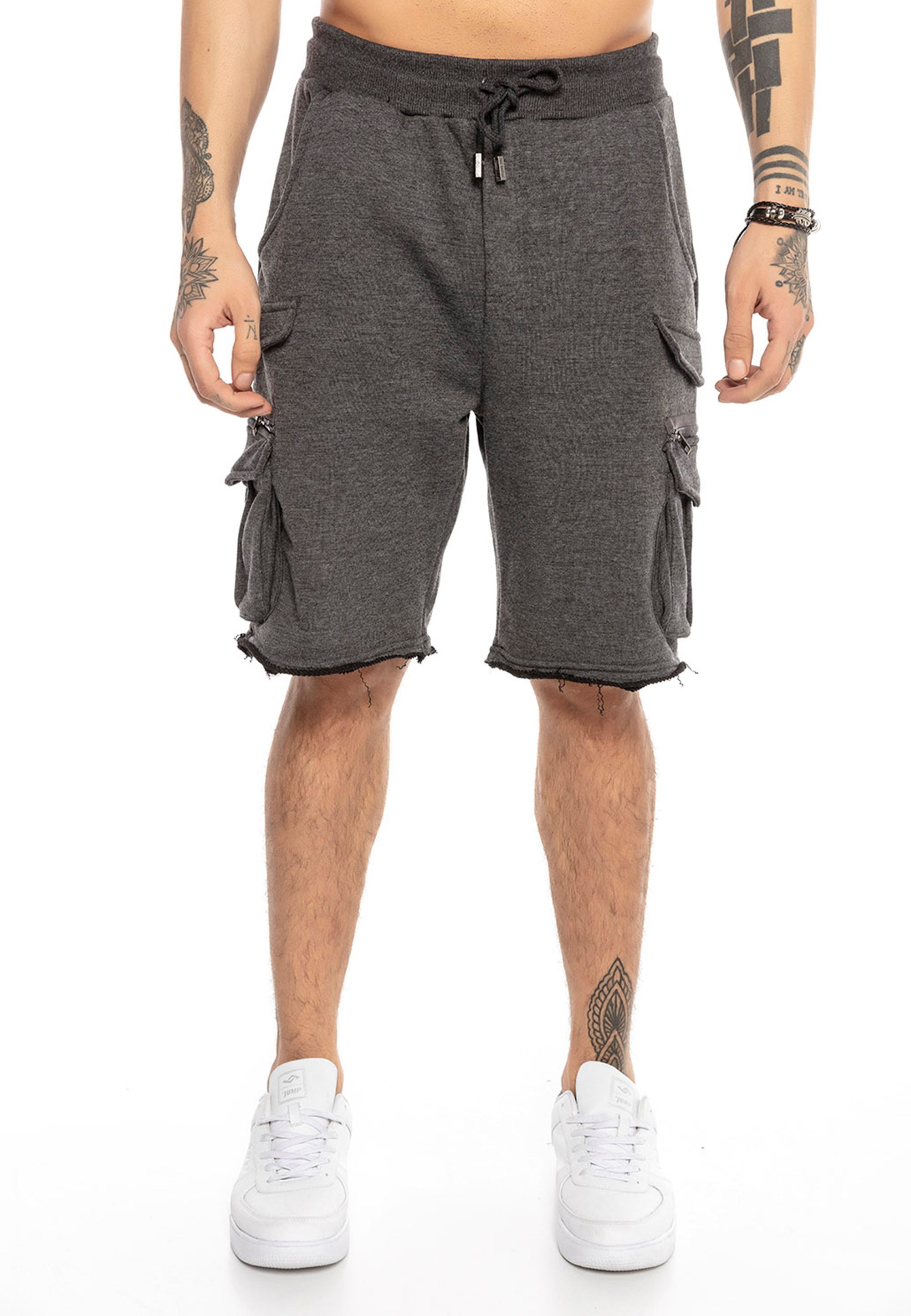 Sweatshorts Red Bridge Herren Shorts Kurze Hose Cargo Sweatpants