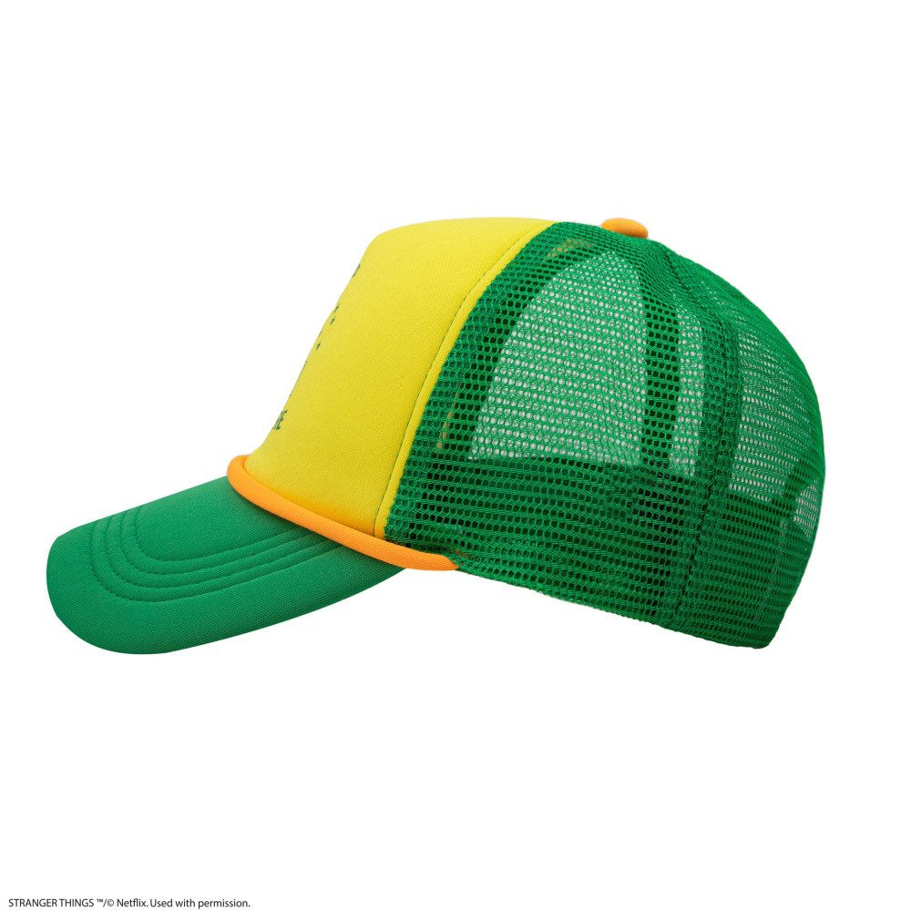 Cinereplicas Trucker Cap Stranger Things Camp Know Where Baseballkappe