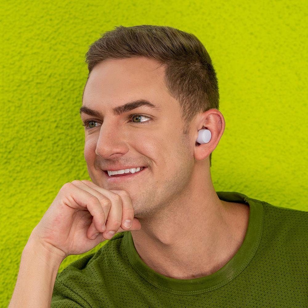 (Bluetooth, Wireless Wireless Kopfhörer True POP GO (TWS) Stereo flieder wireless True Jlab Lila In-Ear-Kopfhörer Air