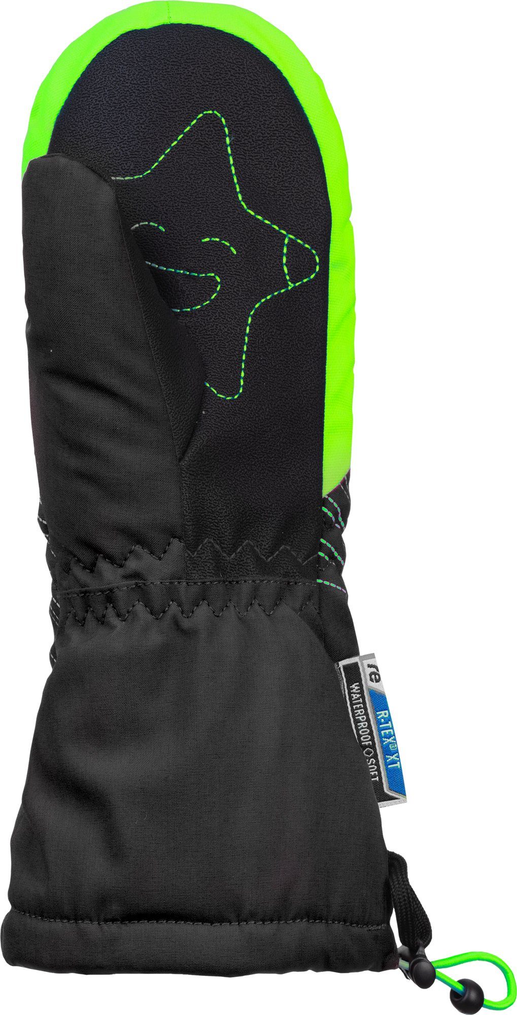 Reusch Fäustlinge Maxi R-TEX XT in Design sportlichem grün-schwarz Mitten