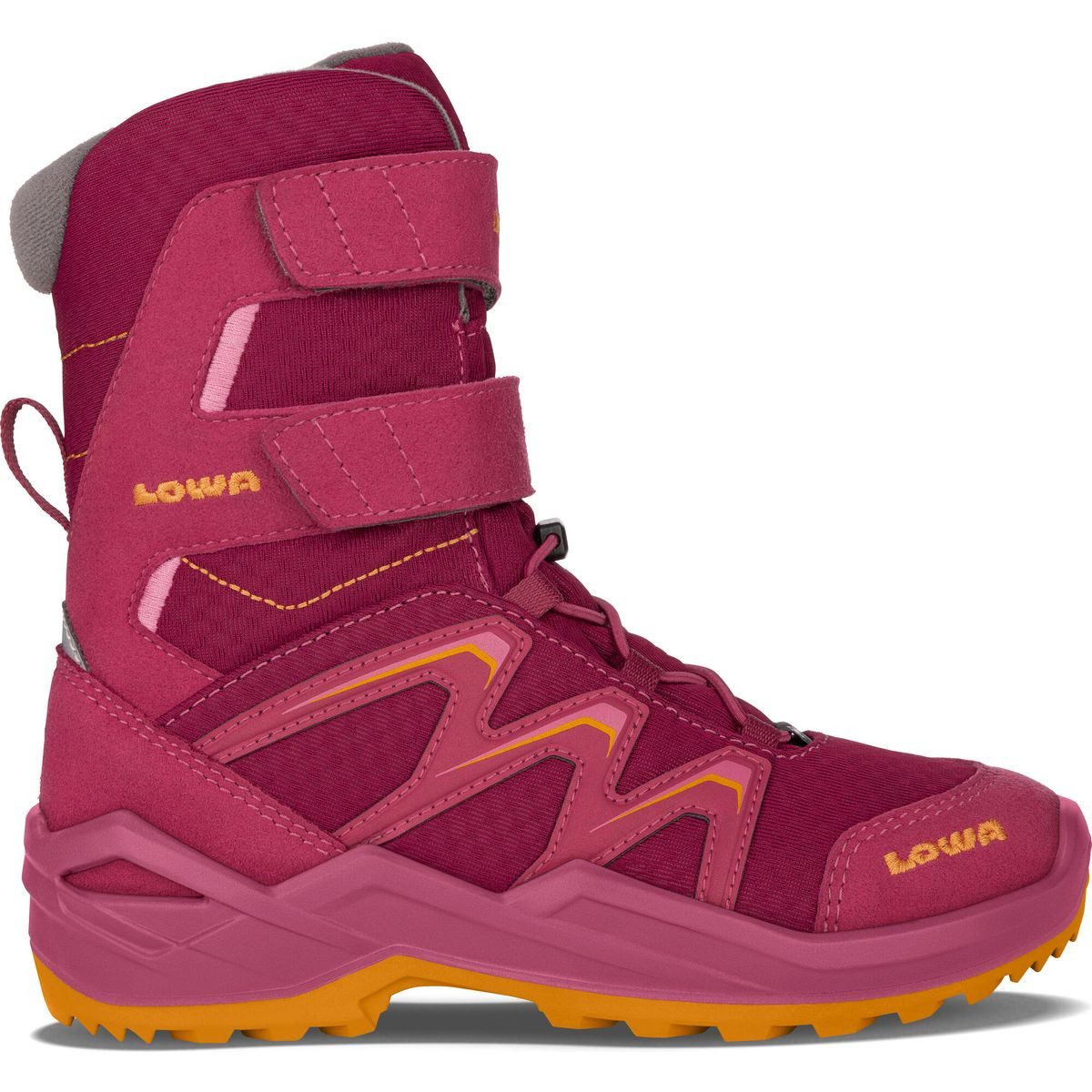 Lowa Maddox Warm GTX Hi JR Winterstiefel Warmer, wasserdichter und atmungsaktiver Kinderstiefel für ungetrübte