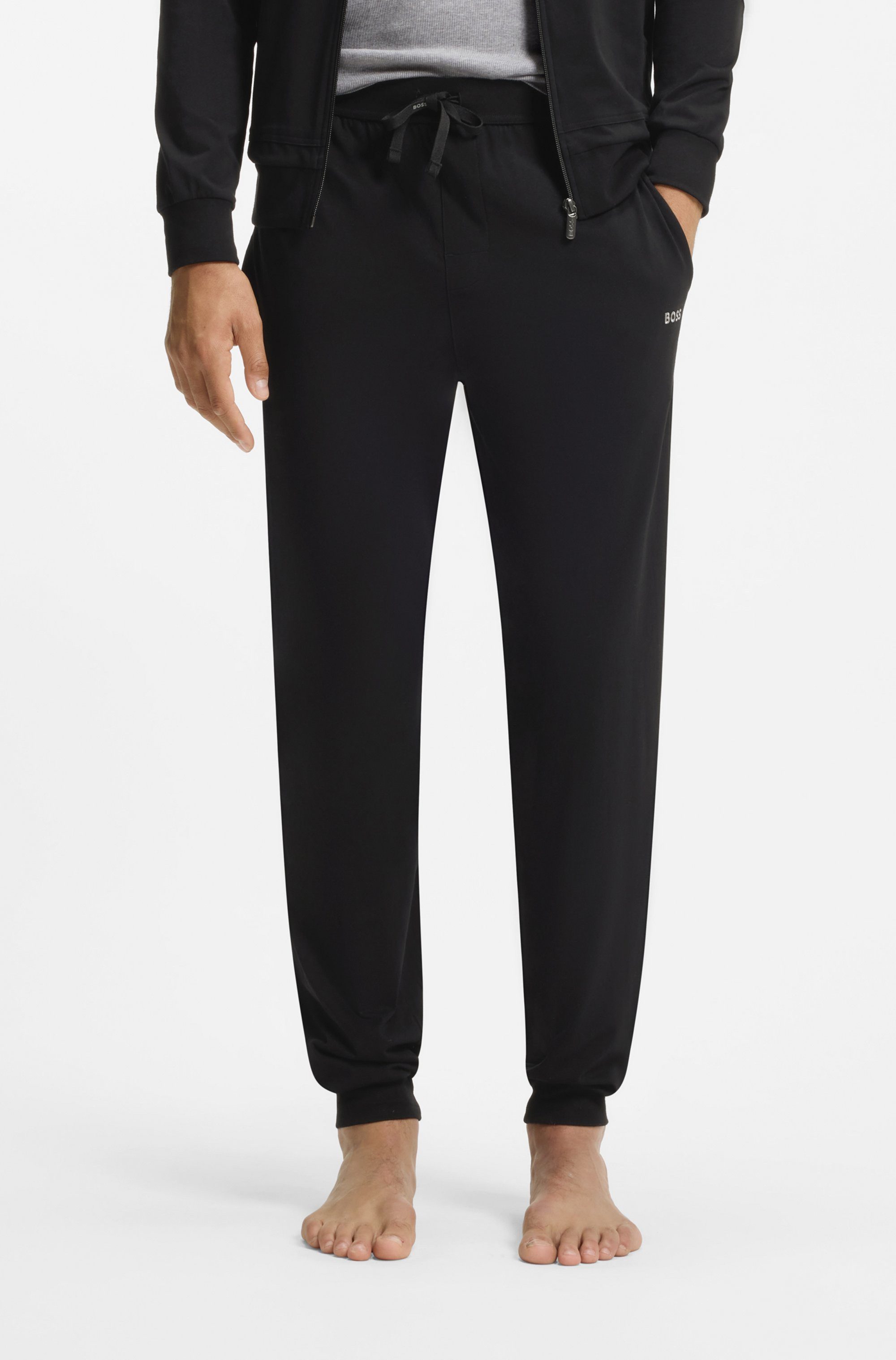 BOSS Sweathose Mix&Match Pants mit BOSS Aufdruck auf dem Kordelzug