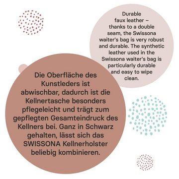 Swissona Clutch - Schwarze Kellnertasche - Holster für Kellnerbörse (47 bytes) (1-tlg)