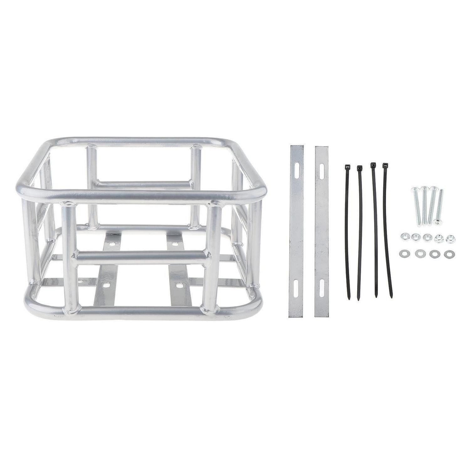 LuxusKollektion Fahrrad-Gepäckträger Fahrradkorb hinten Metall groß (1-St)