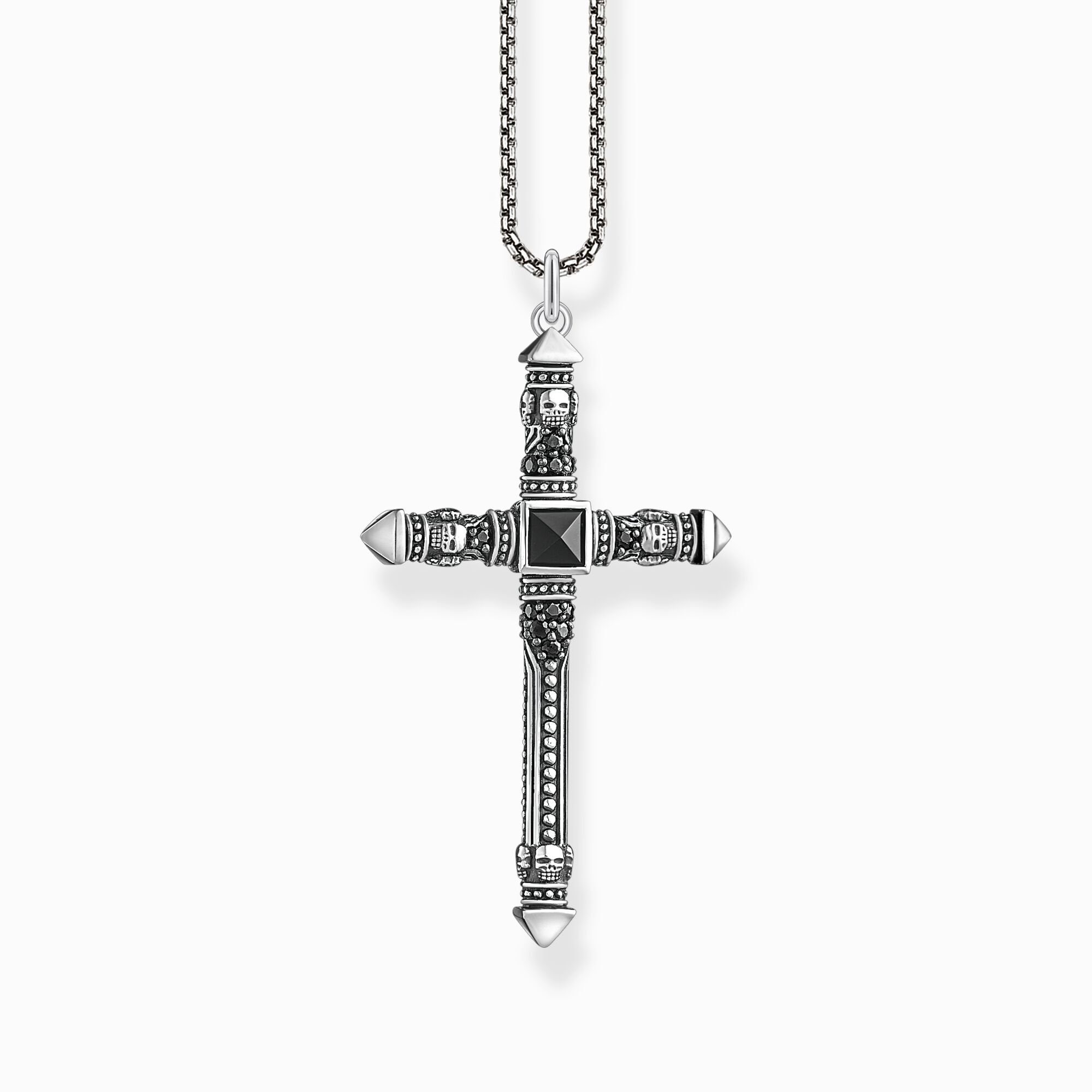 THOMAS SABO Kette mit Anhänger Kreuz mi... THOMAS SABO Kette mit Anhänger Kreuz mi...