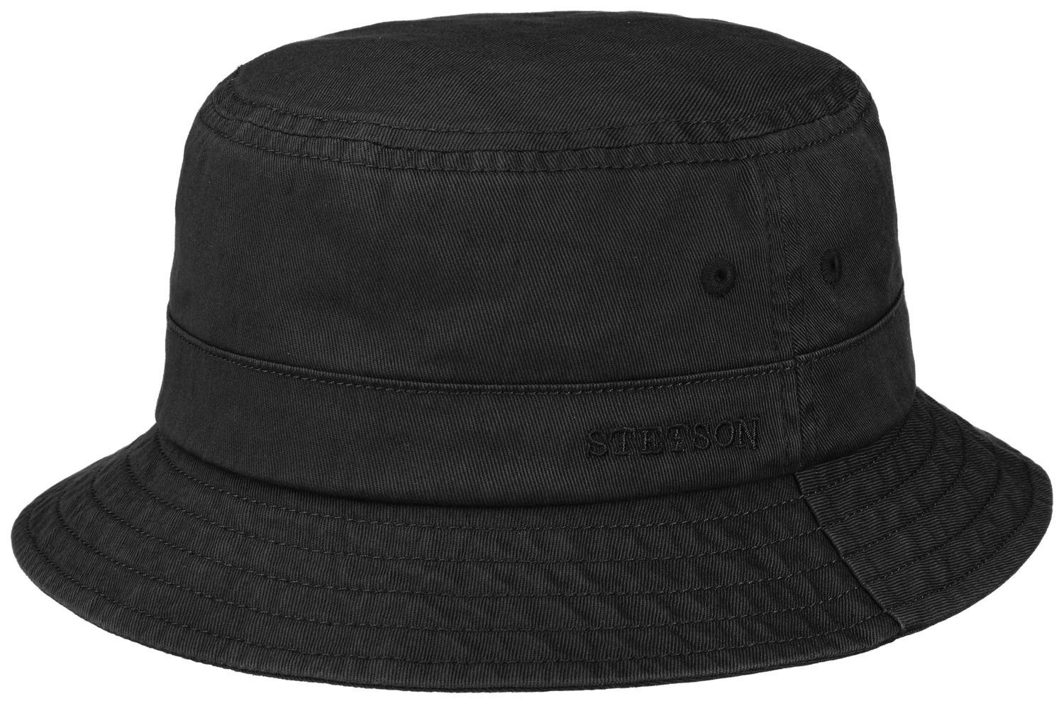 Stetson Filzhut Bucket-Hat Baumwolle mit UV-Schutz40+/Atmungsaktiv