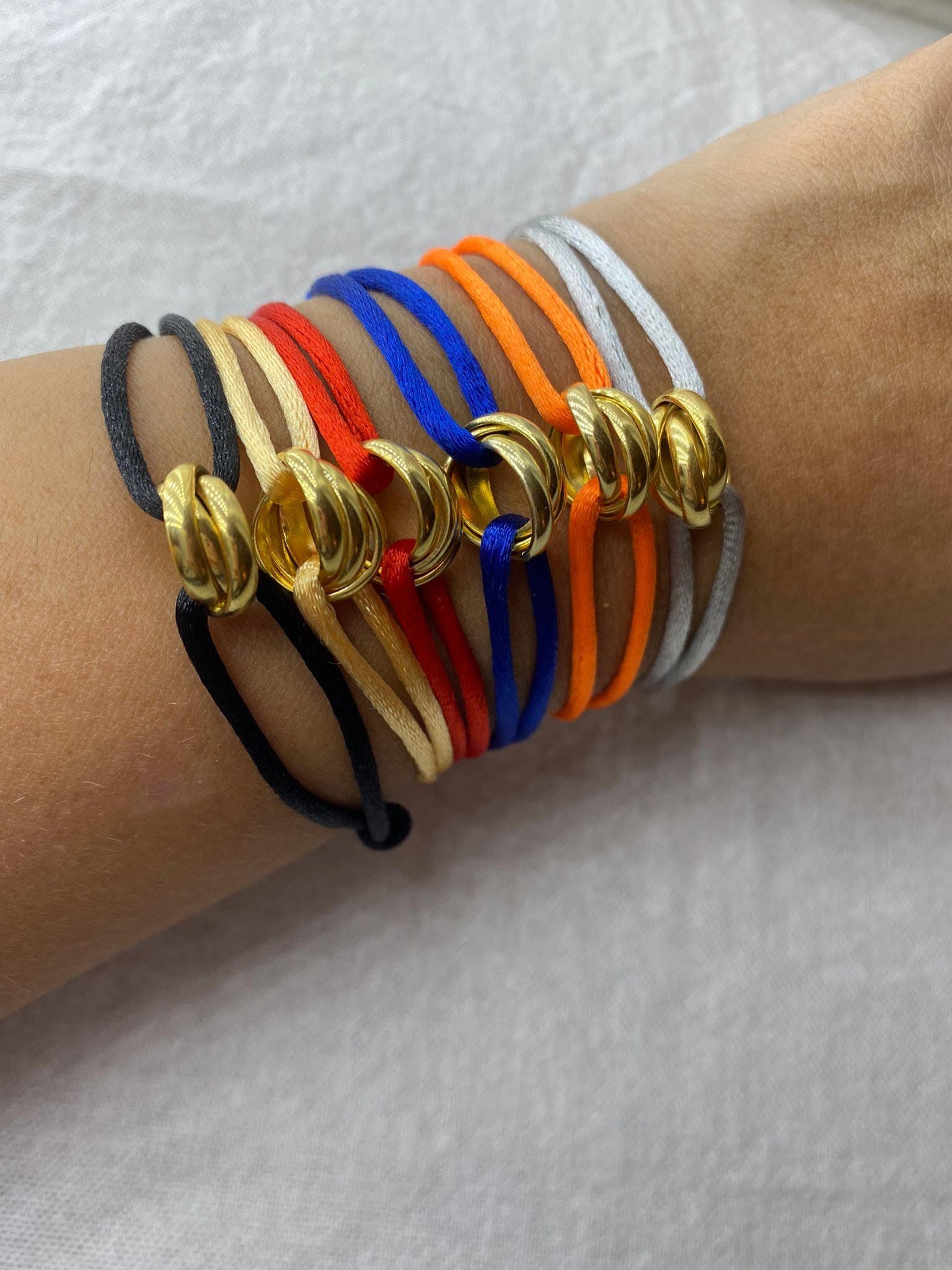 DC Jewelry Armband Trinitiy Armband (Einfarbig) Orange