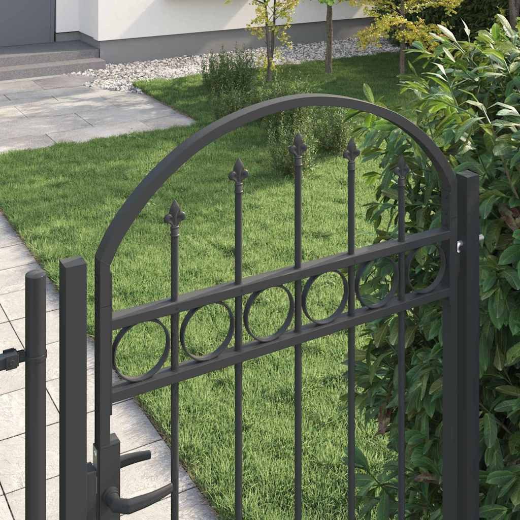vidaXL Gartentor Zauntor Grau 100 x günstig online kaufen