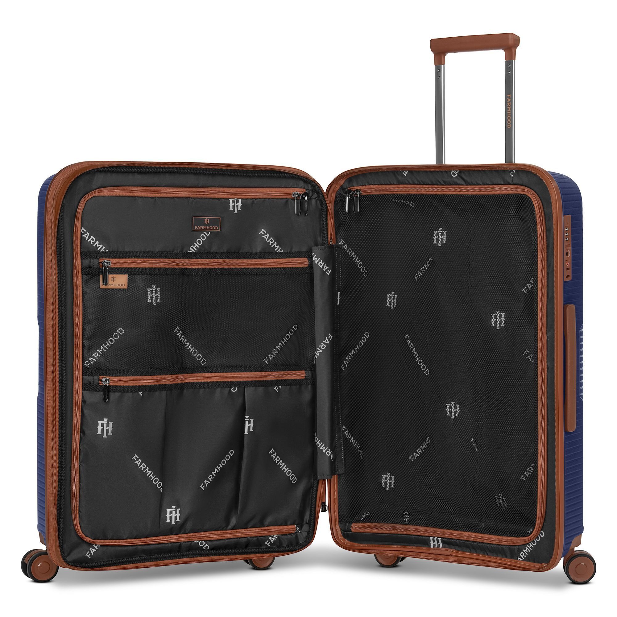 Farmhood Hartschalen-Trolley Eco Edition 02, 4 Rollen, Polypropylen
