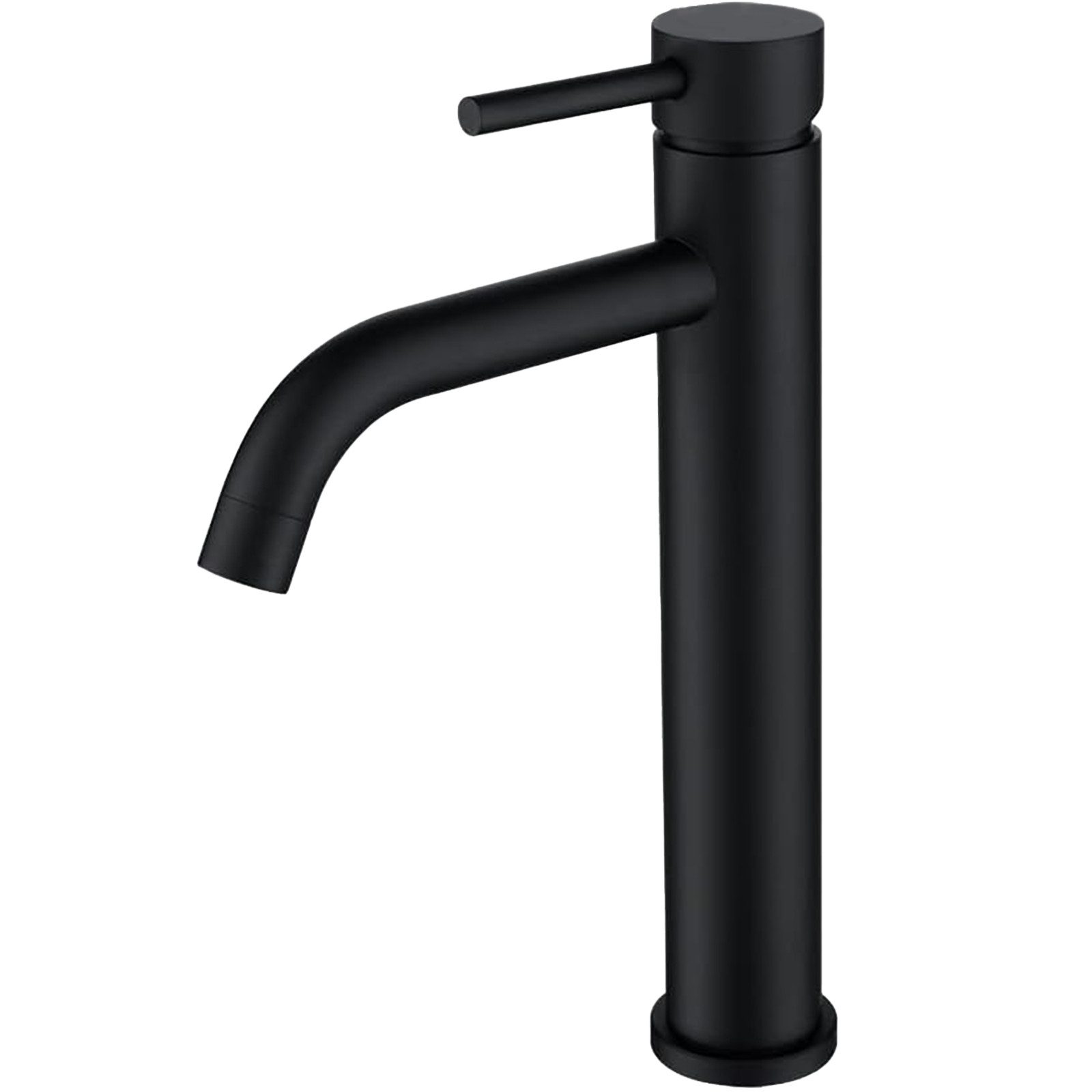 AICA Waschtischarmatur Wasserhahn Bad, Hoch Waschtischarmatur in Spotresist günstig online kaufen