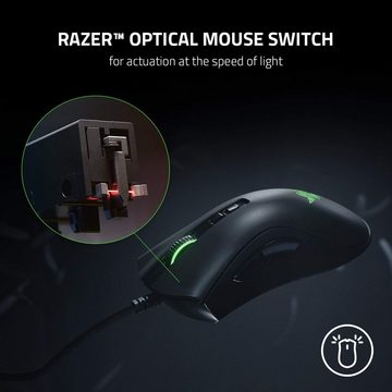 RAZER Ornata V3 X - Flache Membran Chroma RGB QWERTZ DE-Layout Tastatur- und Maus-Set, Kabelgebundene Gaming Tastatur & Maus mit ergonomischem Komfort für PC