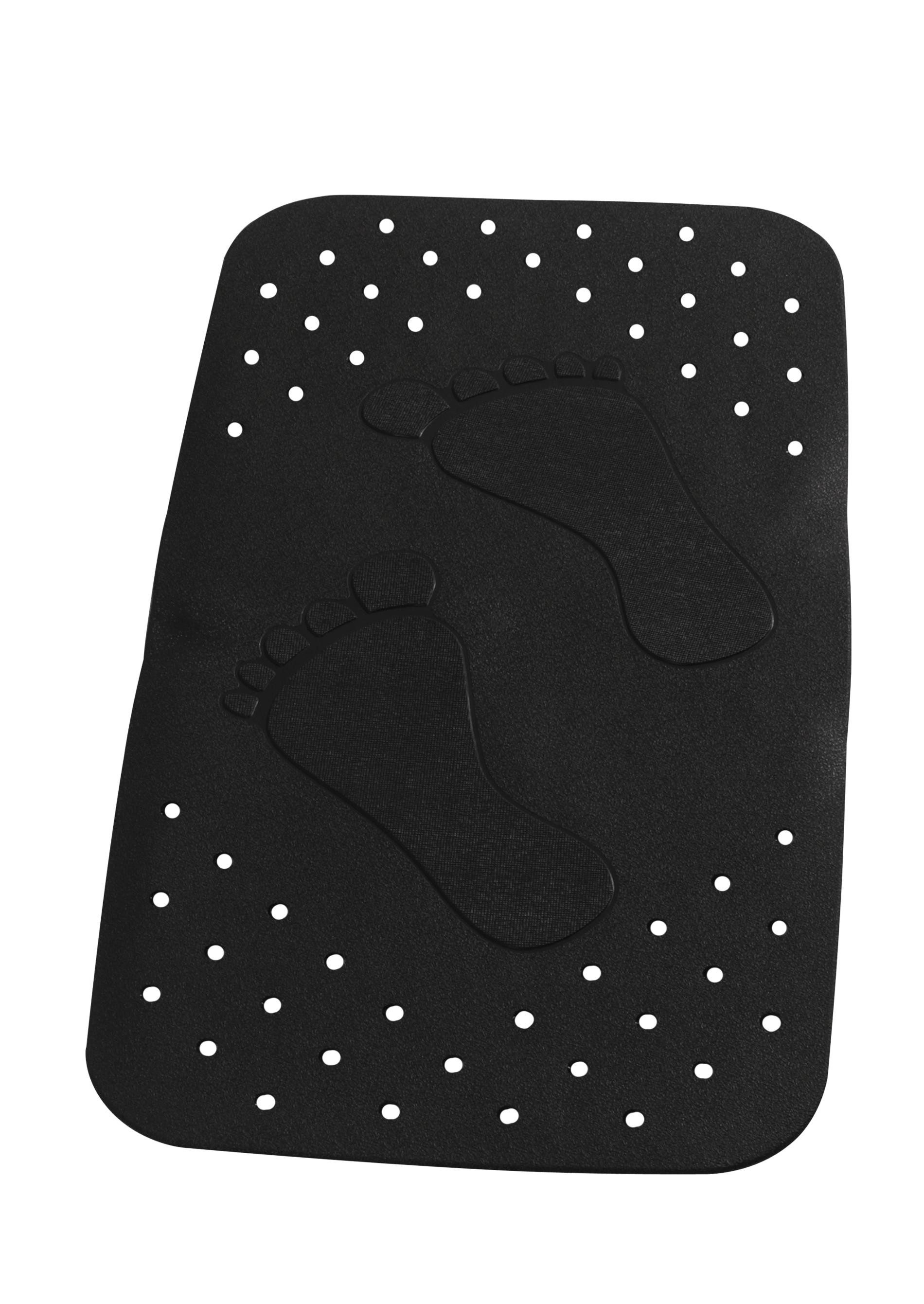 Ridder Duscheinlage Plattfuß schwarz, B: 38 cm