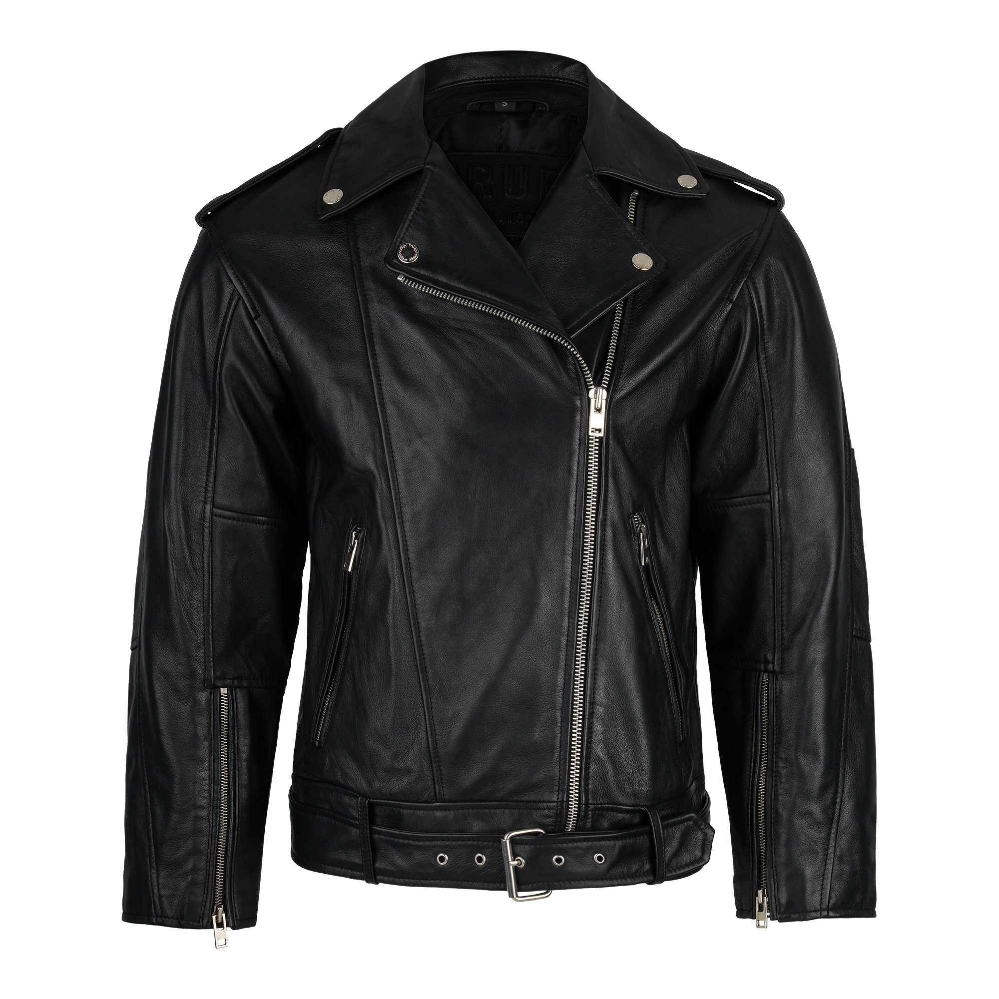 trueprodigy Lederjacke Dua Oversize Bikerjacke mit günstig online kaufen