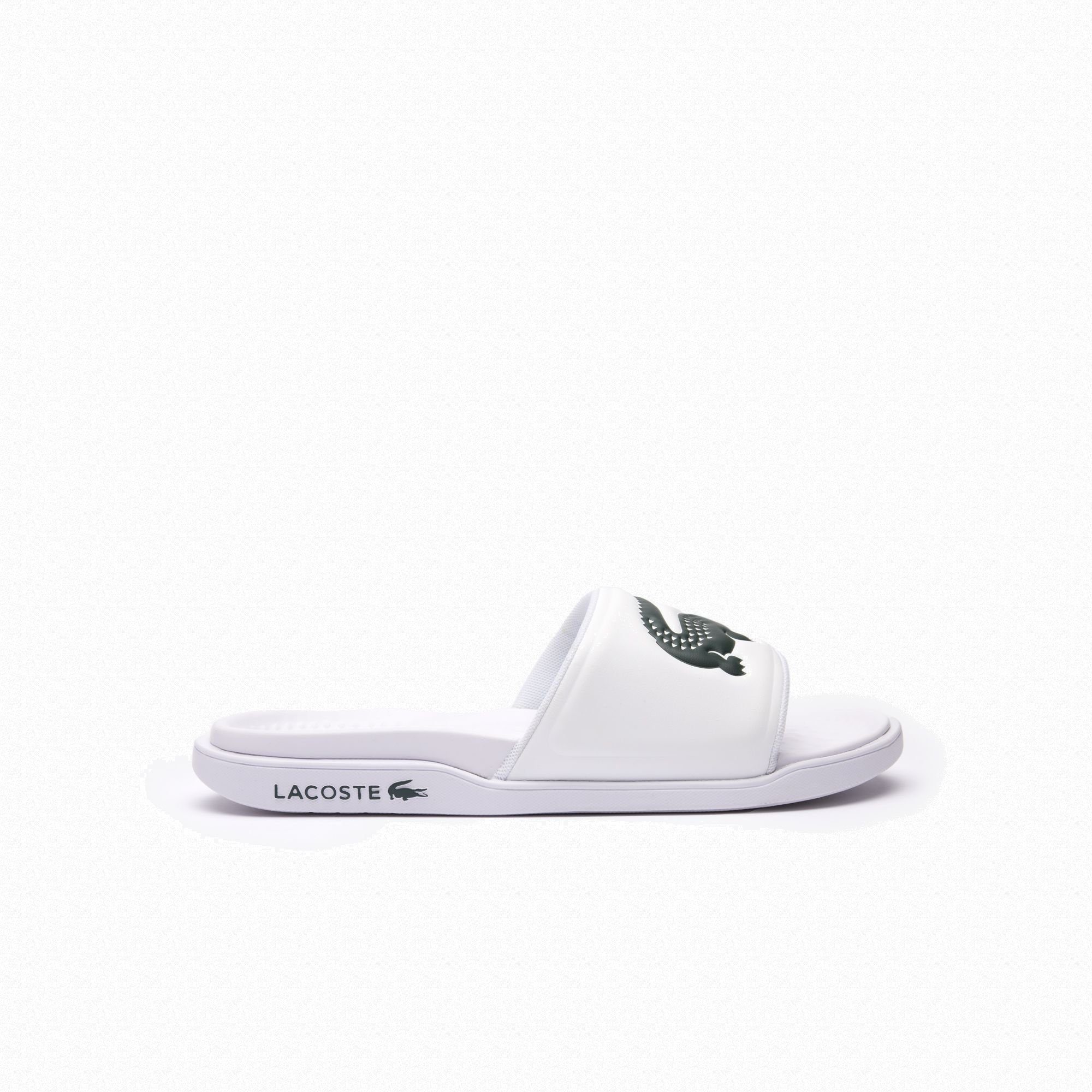 Lacoste Pantolette WEISS/DUNKELGRÜN (1R5)