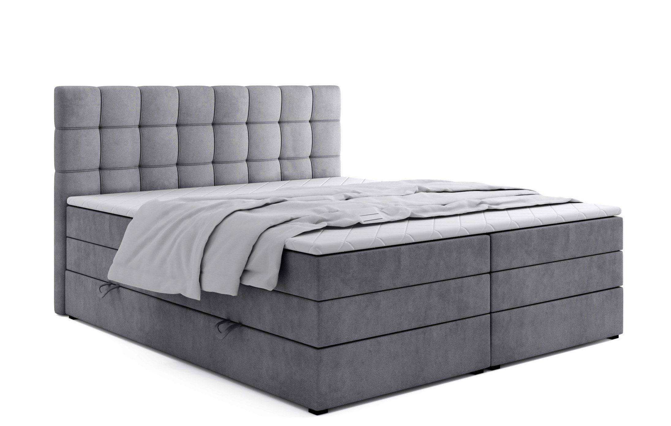 Labett Boxspringbett mit Bettkasten Doppelmatratze & Topper IGELLA KING 180 günstig online kaufen