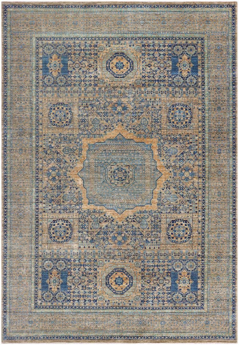 Orientteppich Mamluk 192x273 Handgeknüpfter Orientteppich, Nain Trading, rechteckig, Höhe: 6 mm