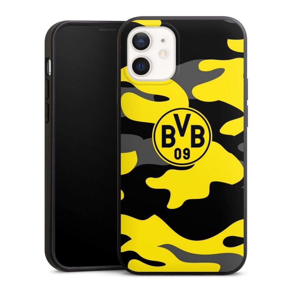 DeinDesign Handyhülle BVB Borussia Dortmund Fanartikel BVB Camo, Apple  iPhone 12 mini Organic Case Bio Hülle Nachhaltige Handyhülle