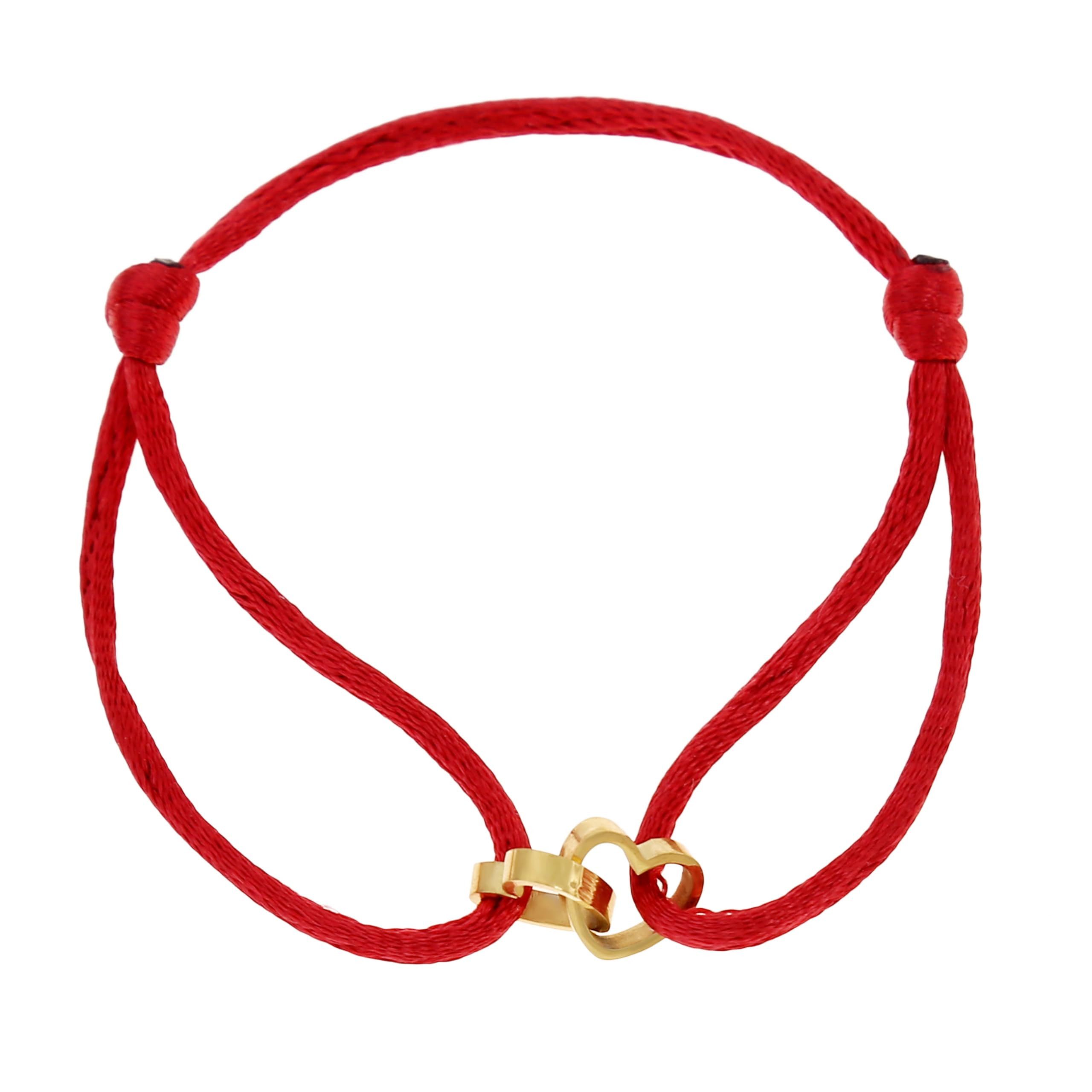 Made by Nami Armband Herz Armband Damen Schwarz aus Edelstahl, Wasserfester Schmuck Größenverstellbar Freundschaftsarmbänder