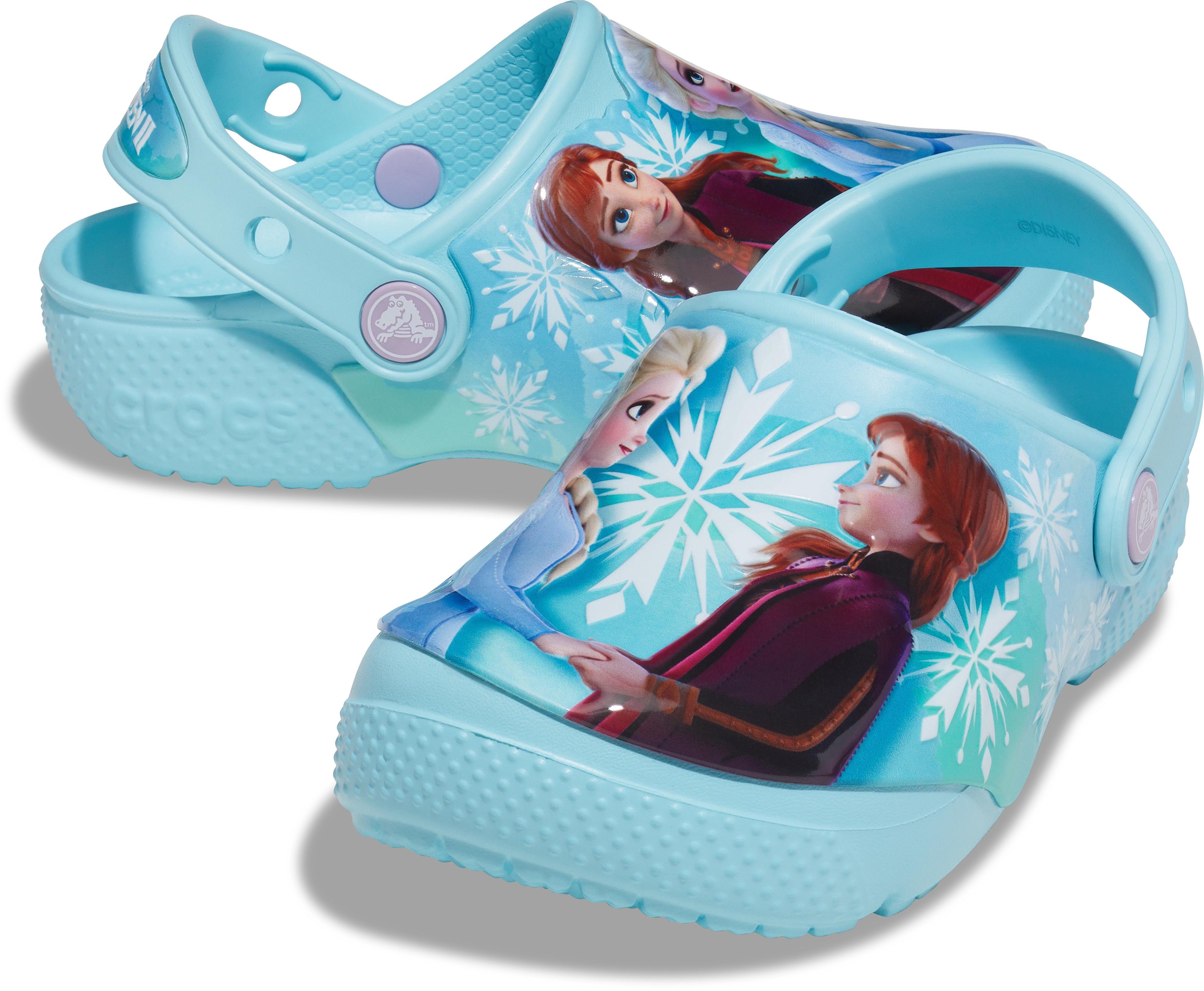 Crocs FL Disney Frozen K mit Motiv 2 Anna" Clog "Elsa Clog aus Disney die Eiskönigin und