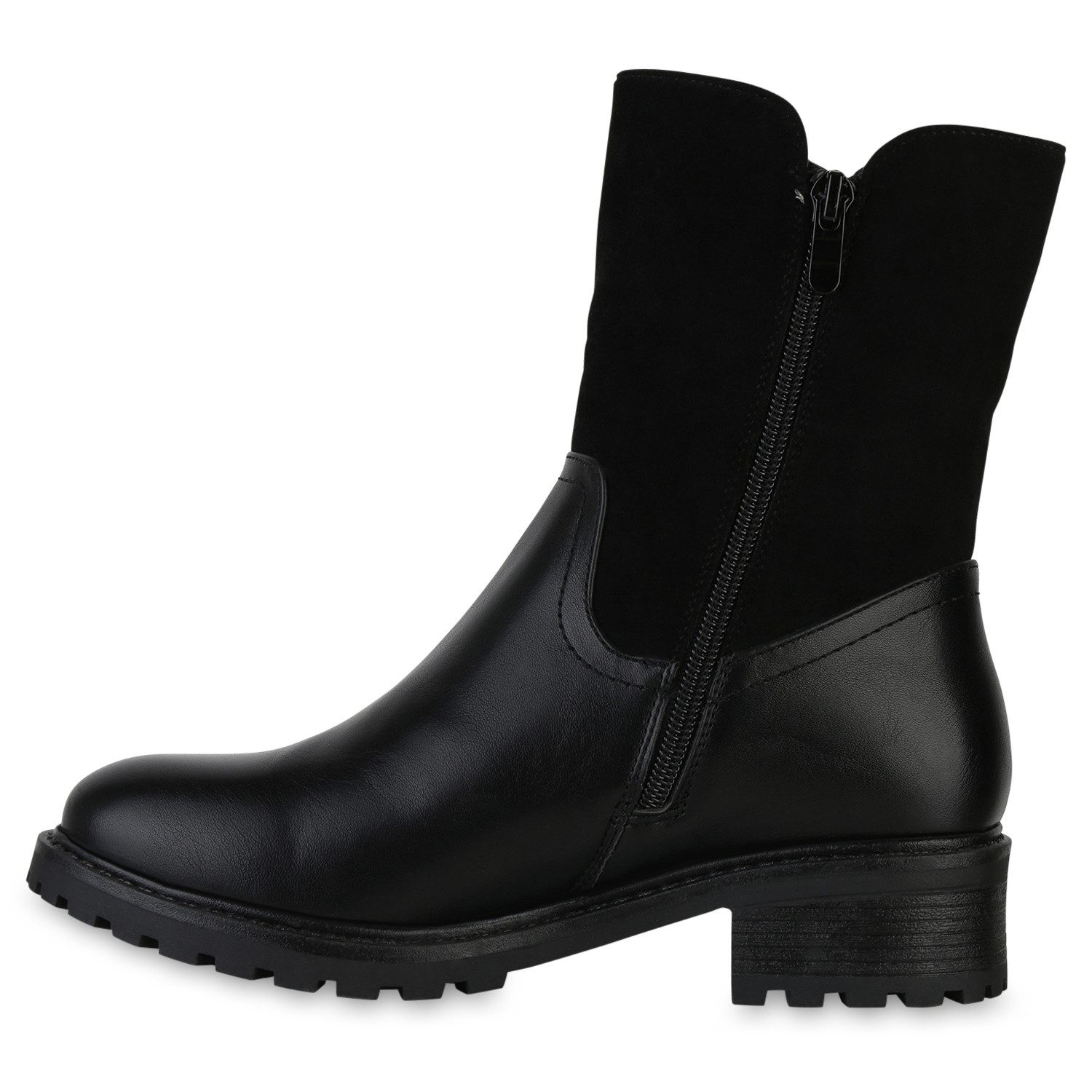 VAN HILL 841329 Stiefelette Damen Leicht Gefüttert Klassische Stiefeletten günstig online kaufen