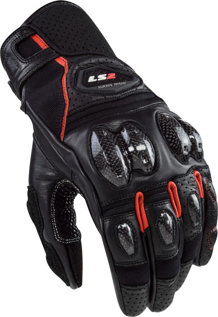 LS2 Motorradhandschuhe Spark II Leather perforierte Motorradhandschuhe