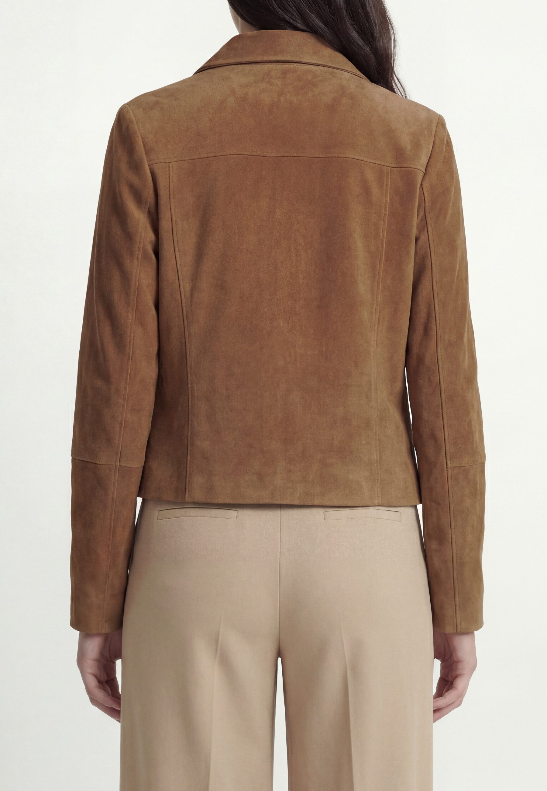 RICANO Lederjacke Jeena Hochwertiges Lamm Nappa Leder