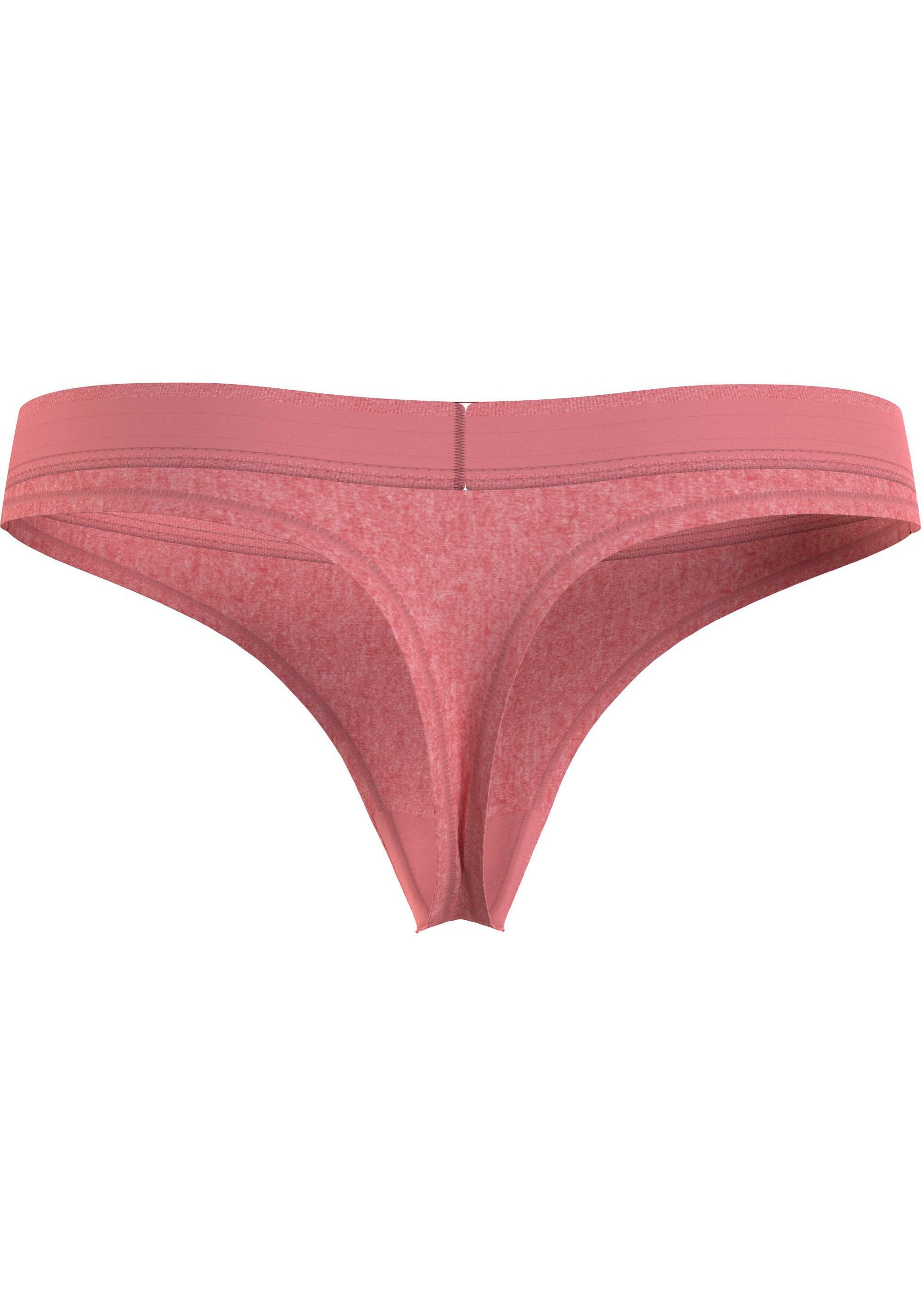 Tommy Hilfiger Underwear T-String THONG Hilfiger Logobund mit Tommy SIZES) Flora_Pink_Heather (EXT