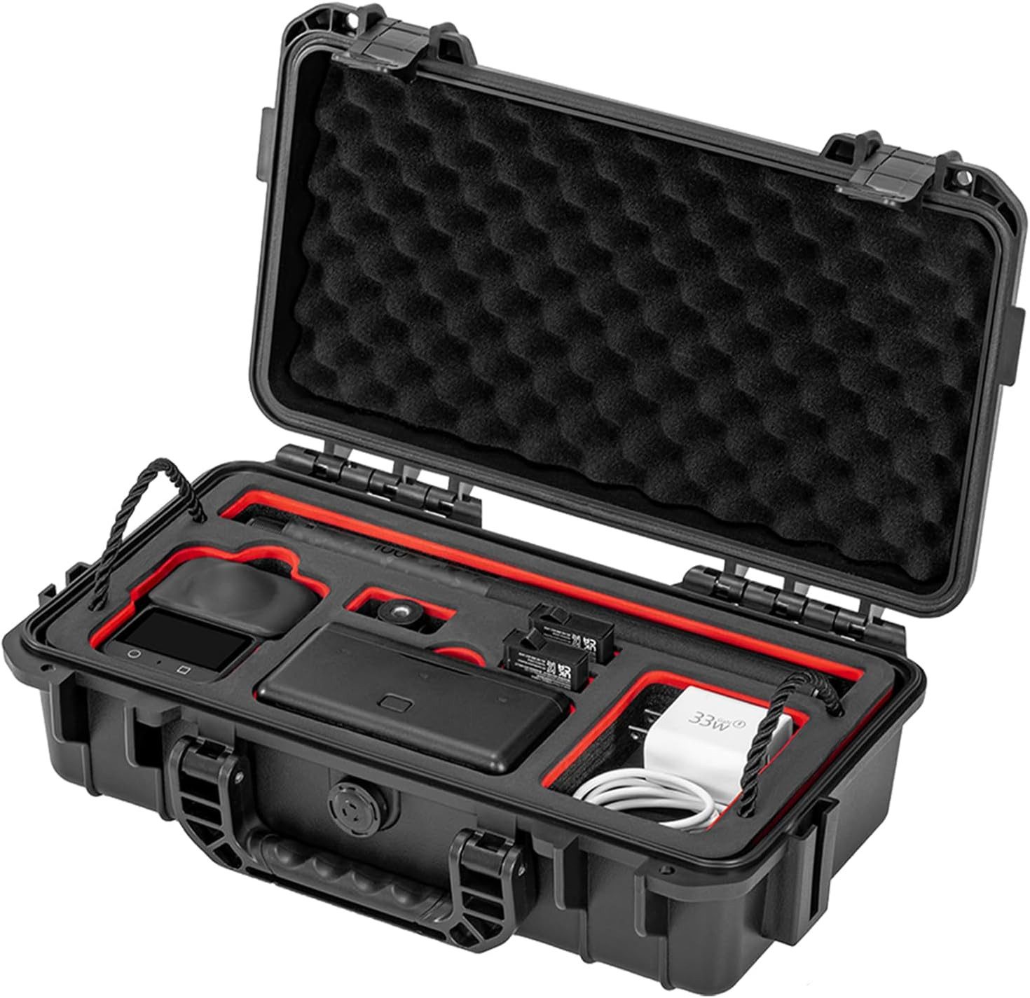 FELIXLEO Kamerazubehör-Set Wasserdichte Koffer für DJI Osmo 360 Kamera, Tragetasche Zubehör, (1 tlg)