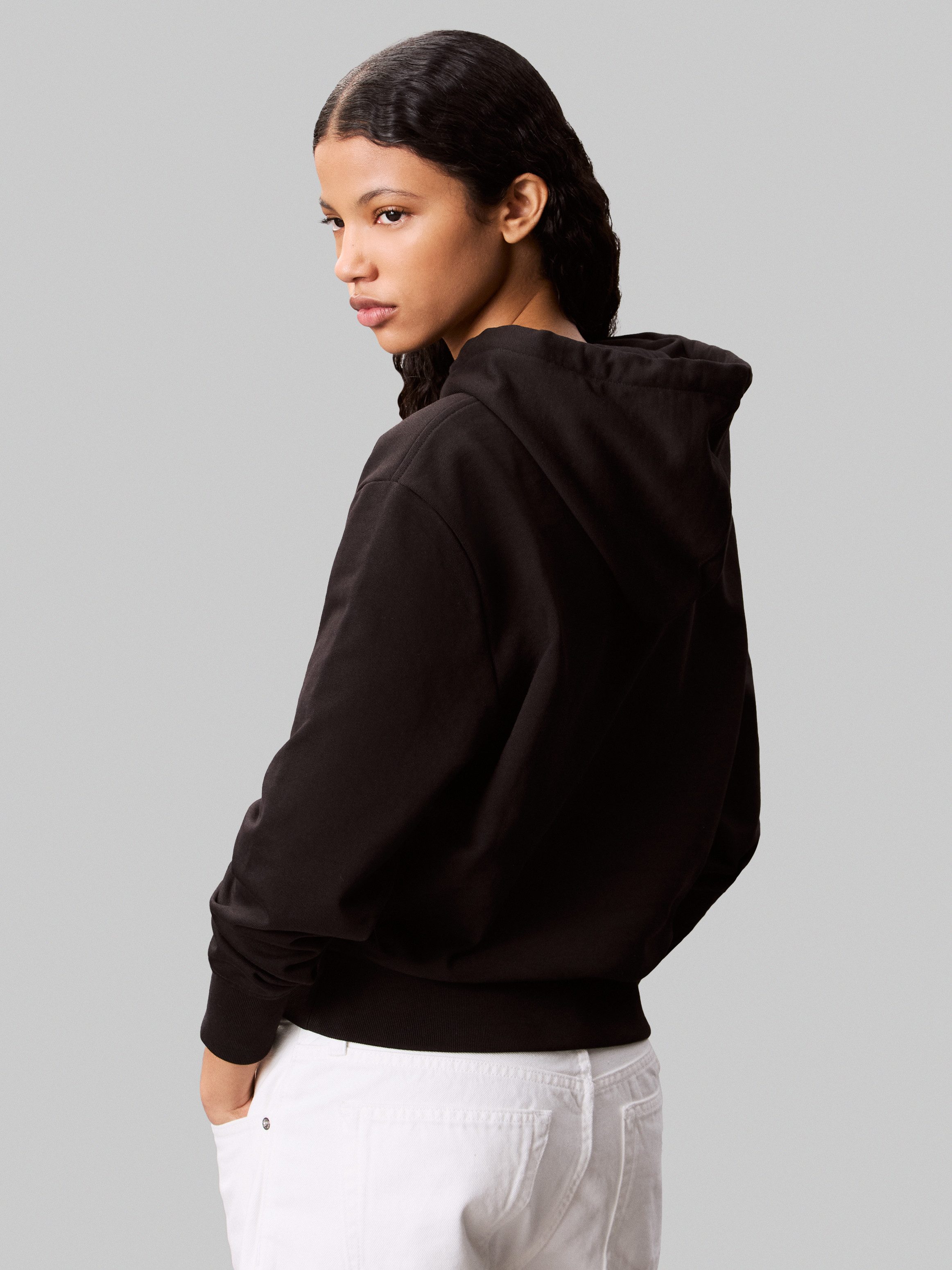Calvin Klein Jeans Kapuzensweatshirt LS ARCHIVE TERRY PO HOOD Mit Rundhalsausschnitt