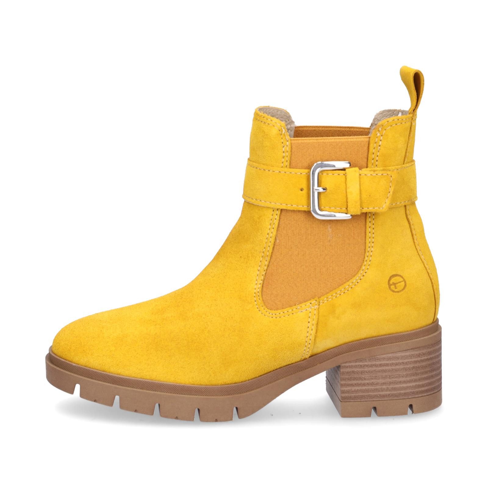 Tamaris Tamaris Damen Chelsea Boot gelb Chelseaboots
