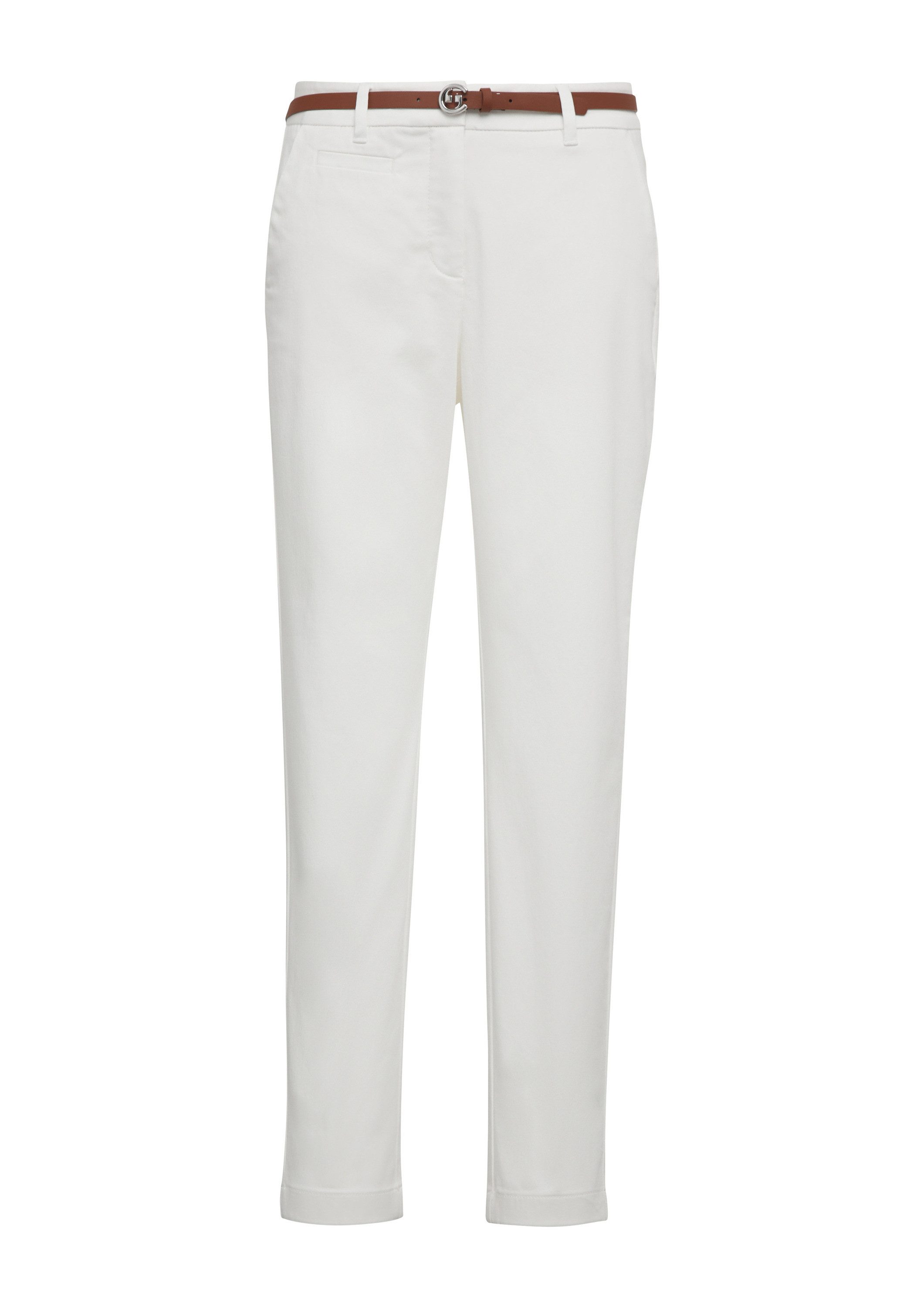 comma 7/8-Hose Hose Schmale Hose mit Gürtel günstig online kaufen